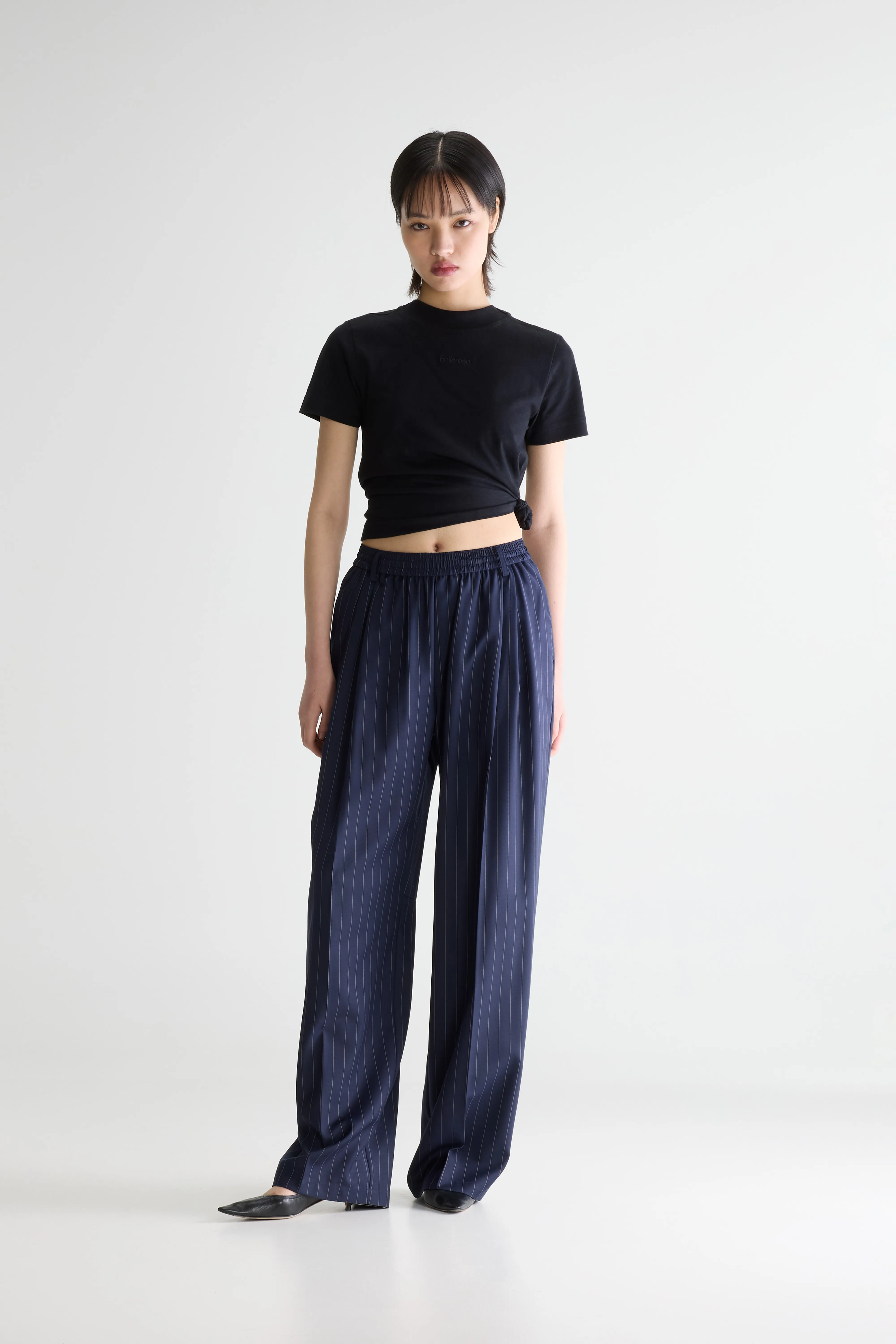 Jilo tapered trousers (261 / W / STRIPE A) - Image 2