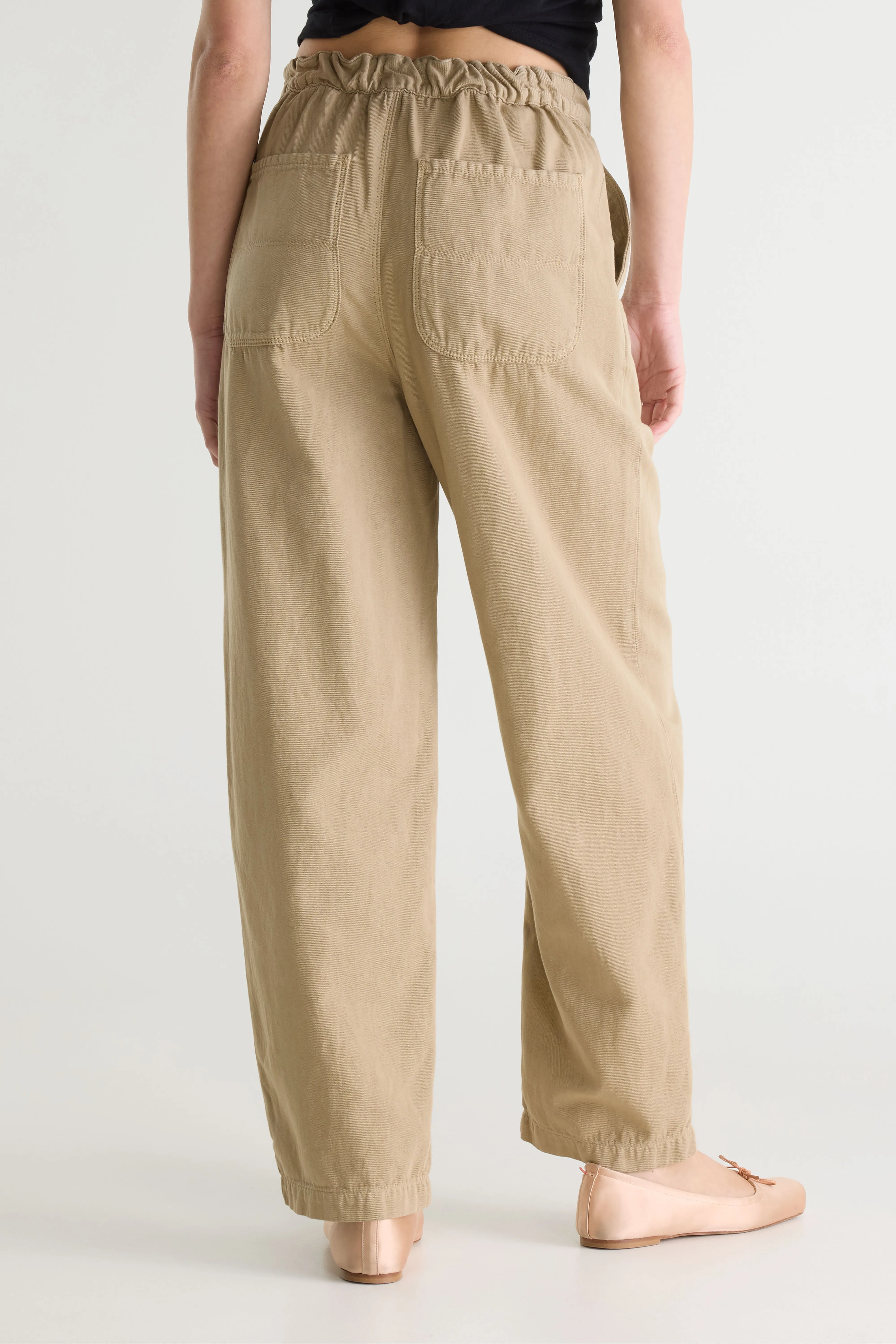 Pasop relaxed light beige trousers (242 / W / CLAY) - Image 4