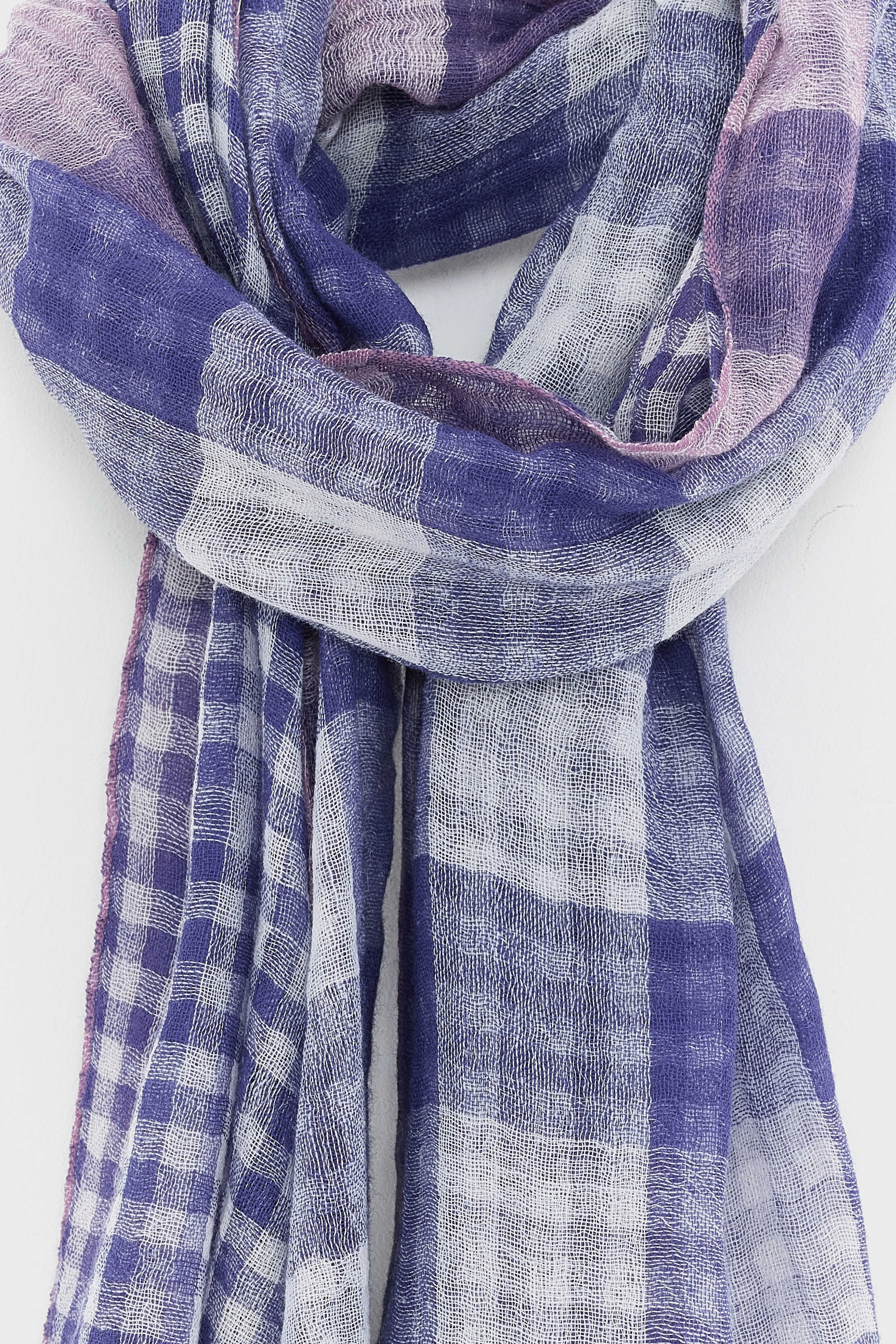 Servo woven scarf (261 / W / CHECK E) - Image 4