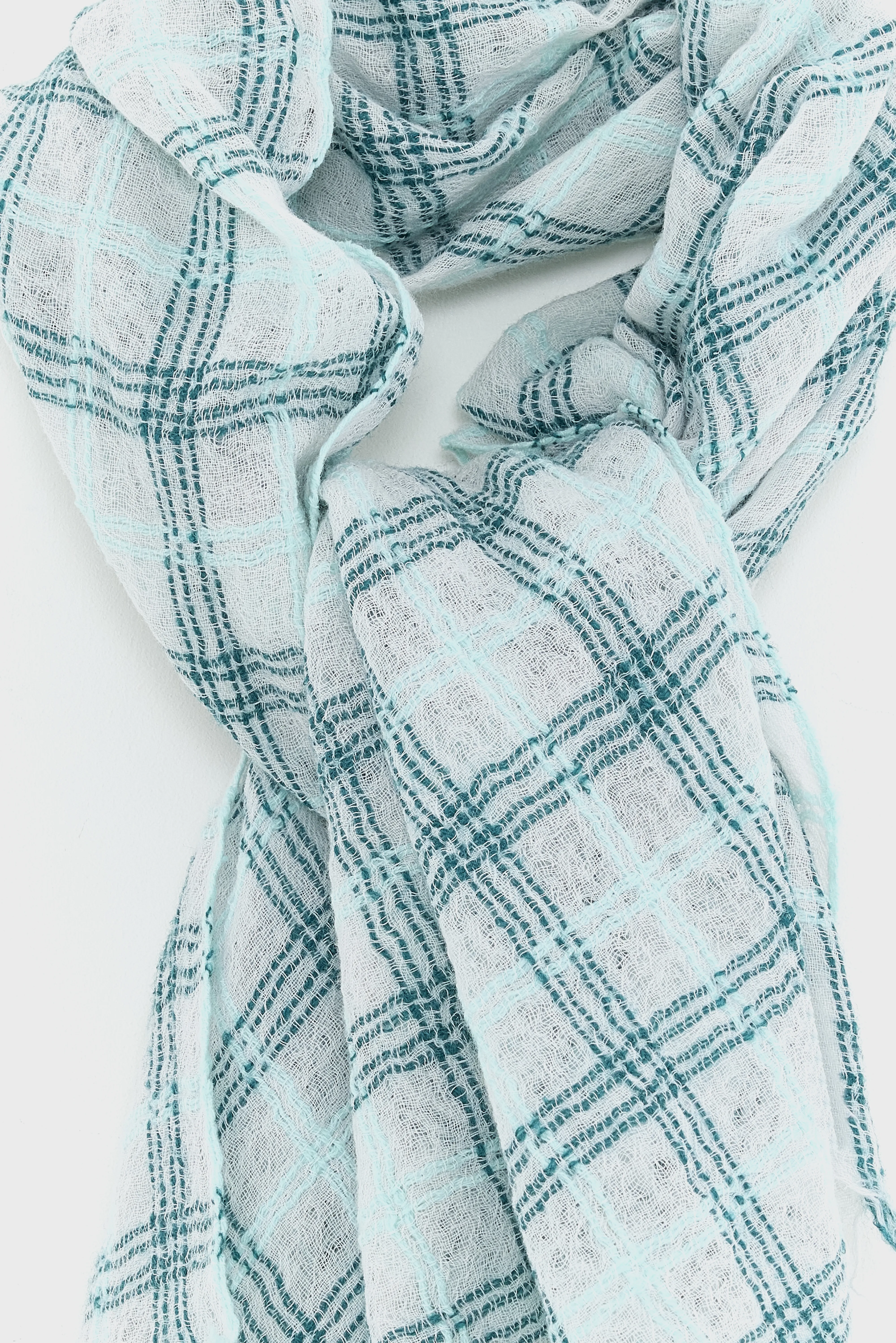 Sovy checked scarf (261 / W / CHECK A) - Image 4