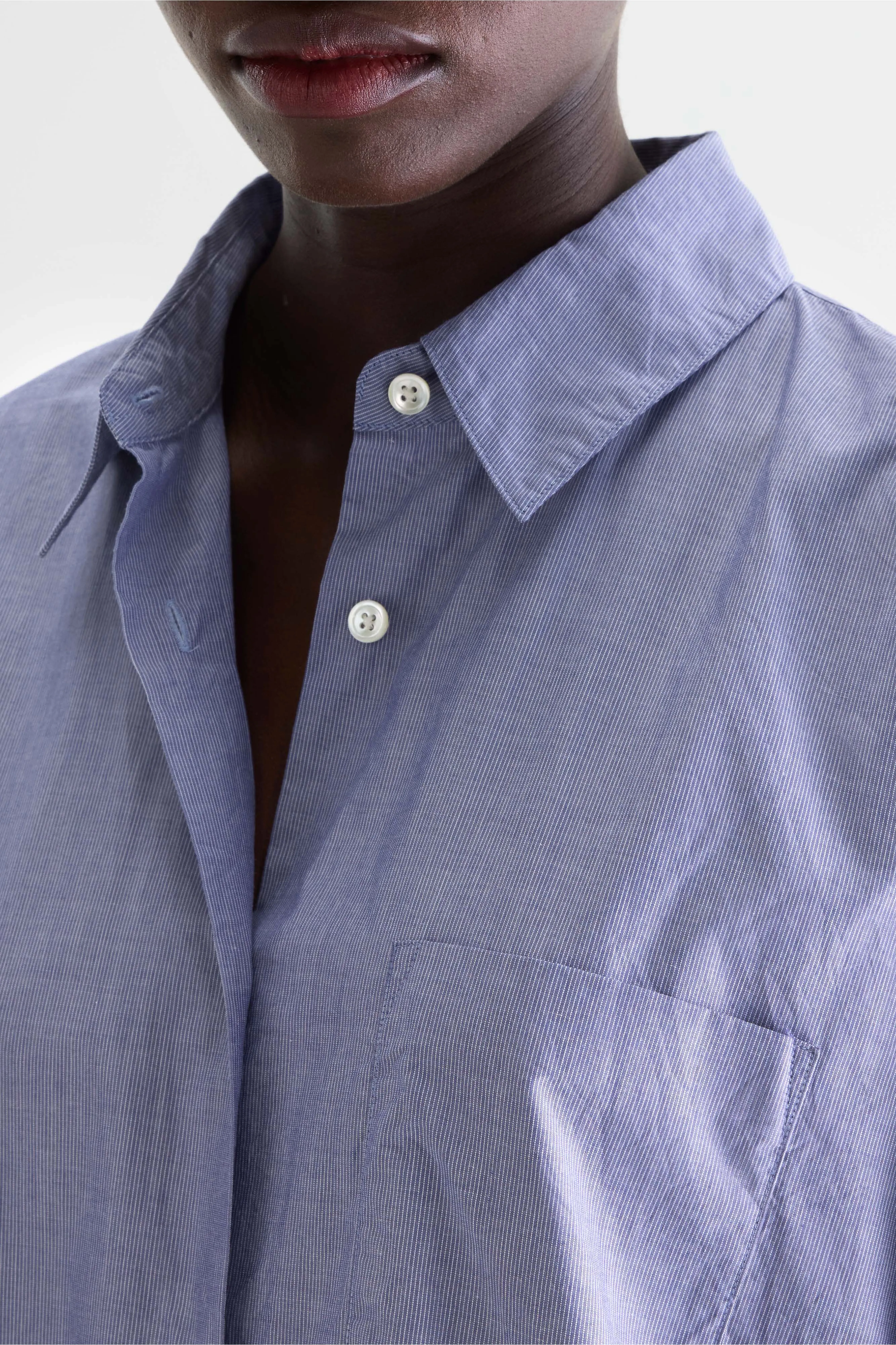 Giorgia poplin shirt (261 / W / STRIPE F) - Image 5