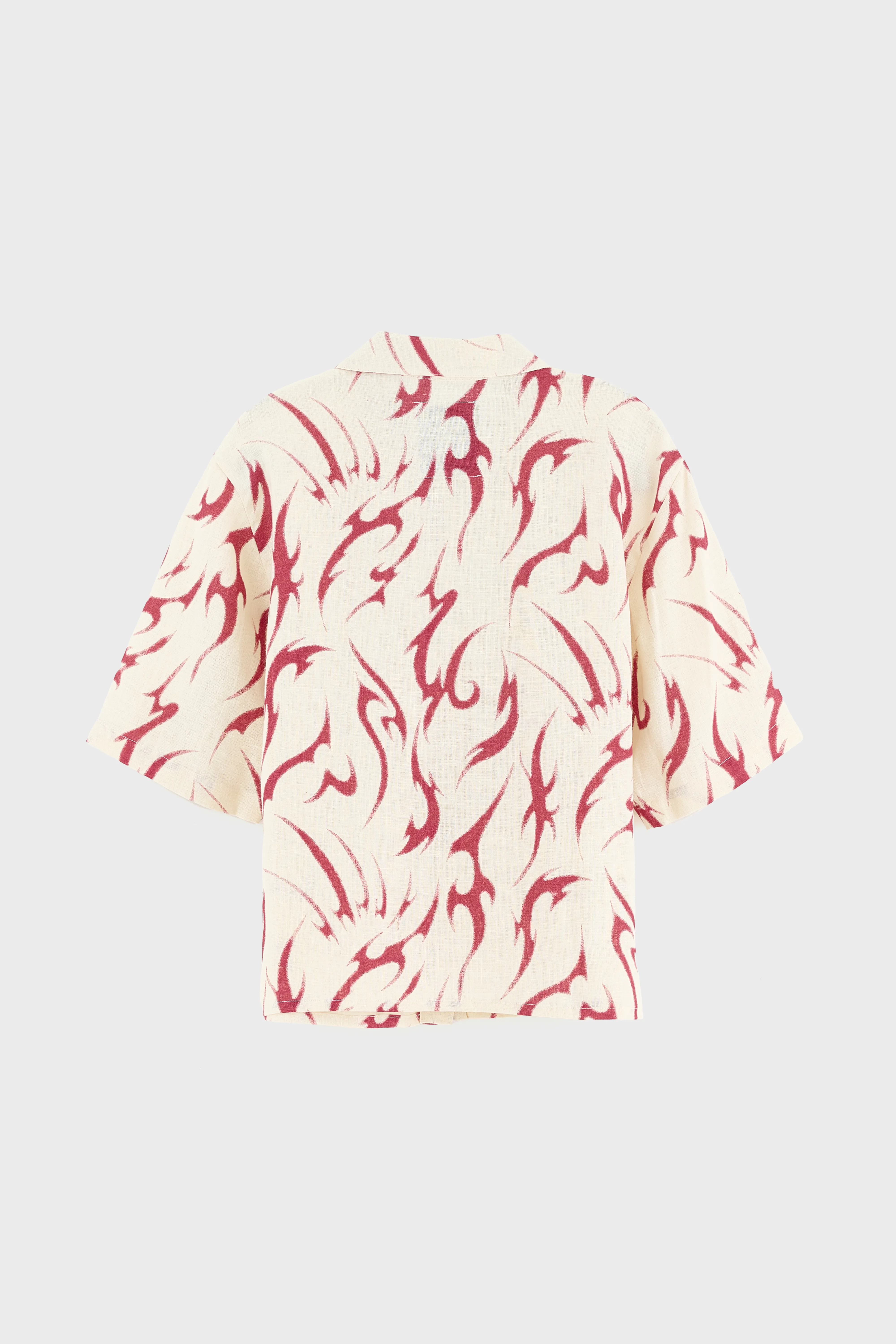 Tribalo Vera Shirt (261 / W / RED) - Image 4