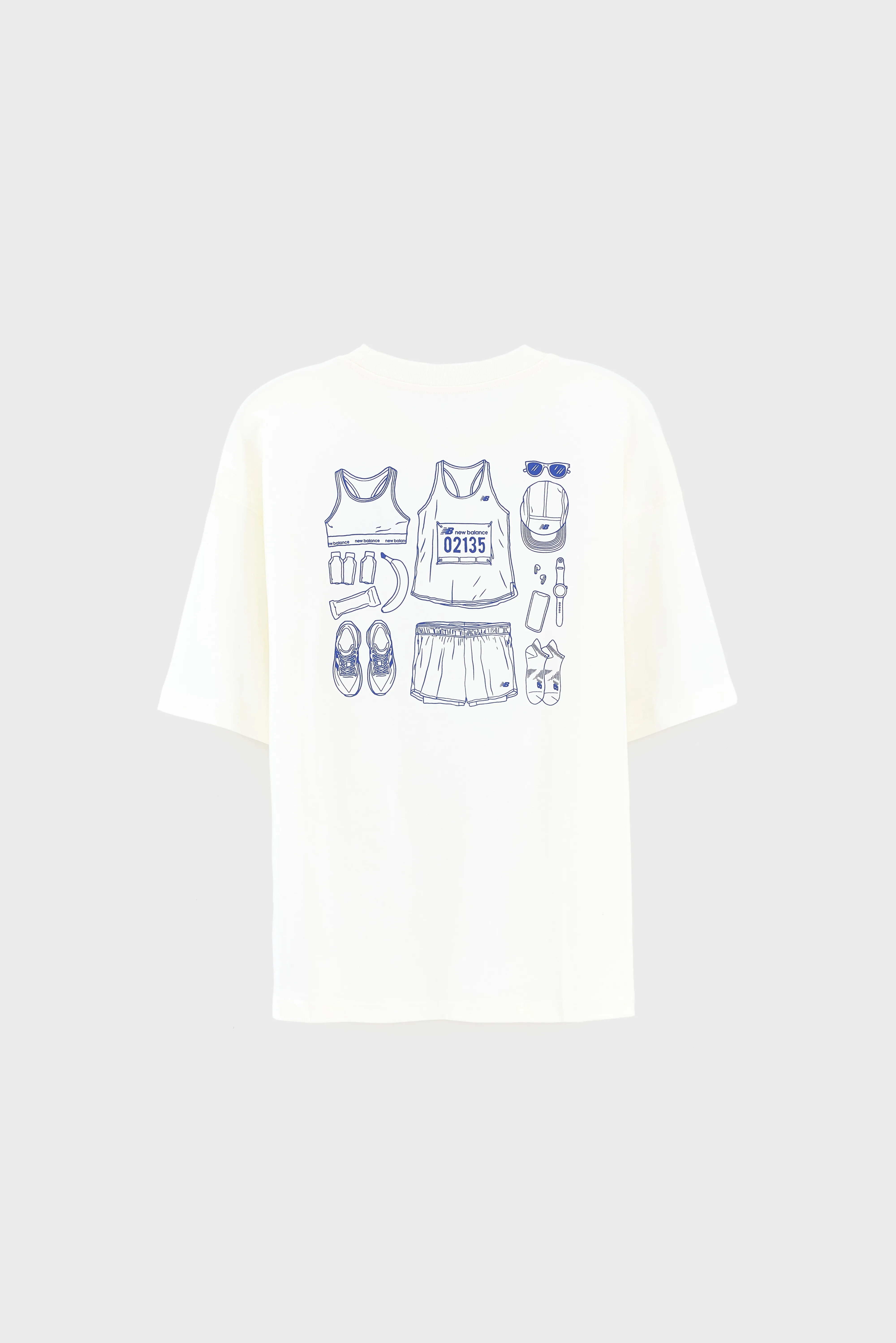 Outfit Layout T-Shirt (252 / W / WHITE) - Image 5