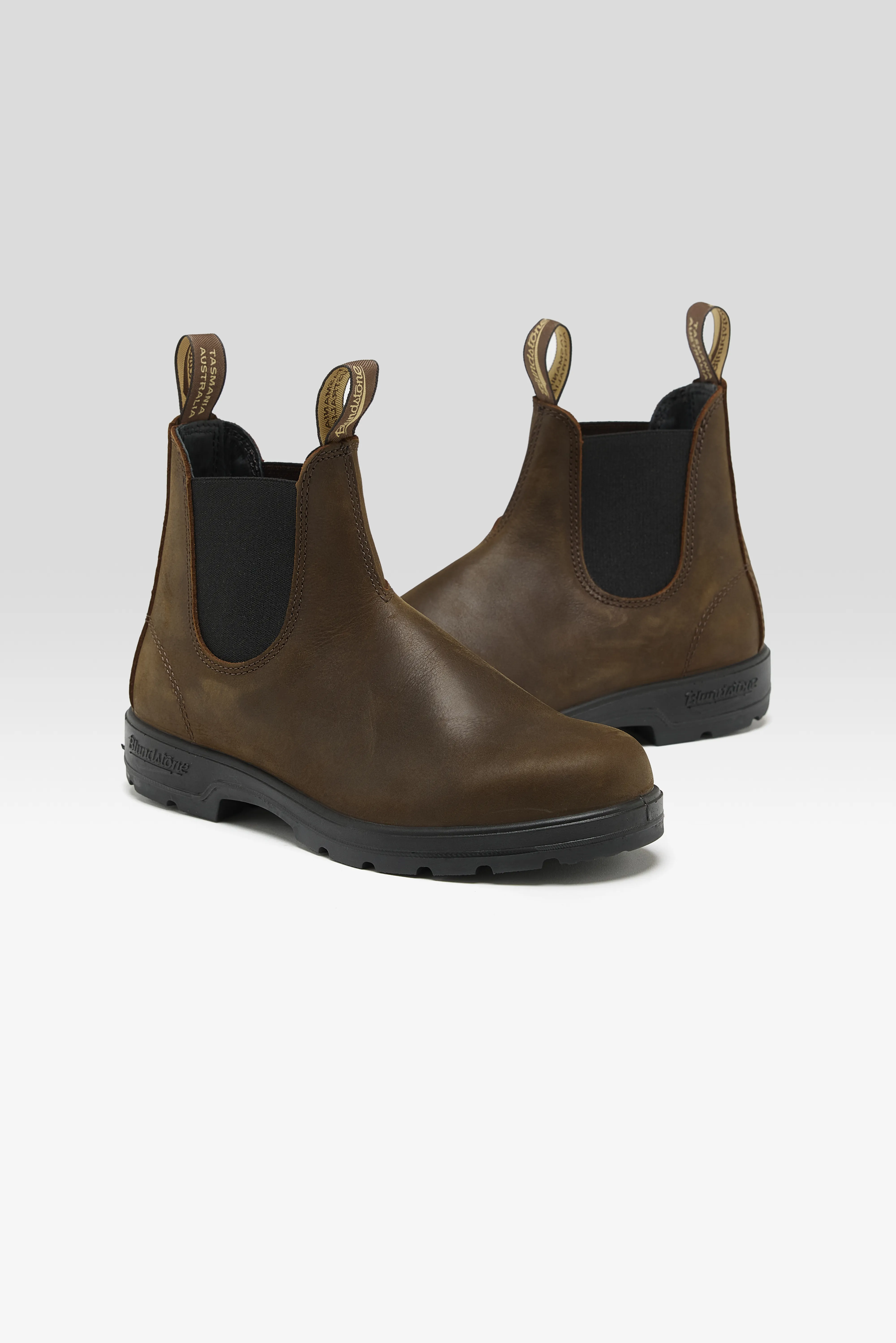 1609 Classic Chelsea Boots for Women (252 / W / BROWN) - Image 3