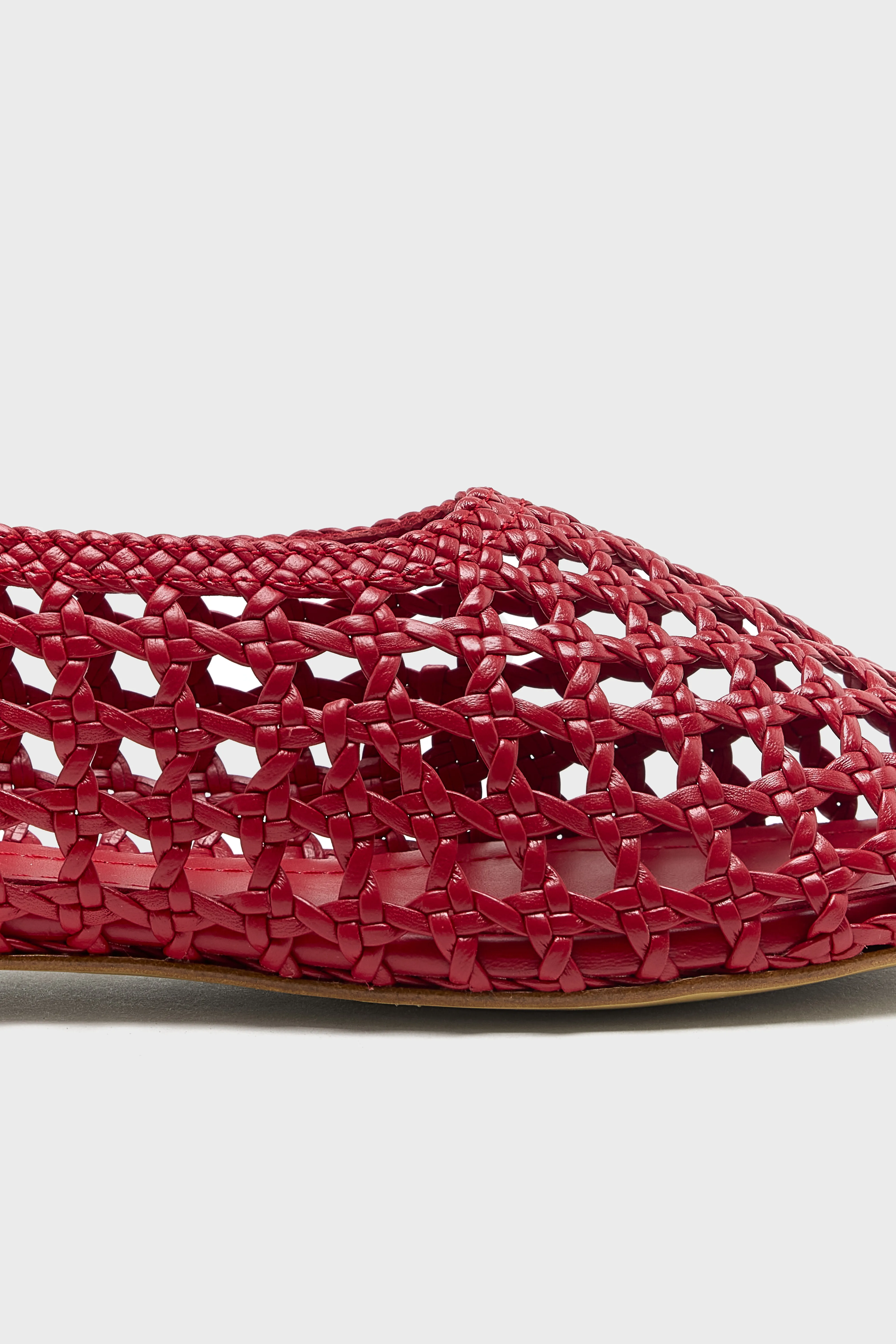 Ava Ballet Flats  (261 / W / RED) - Image 5