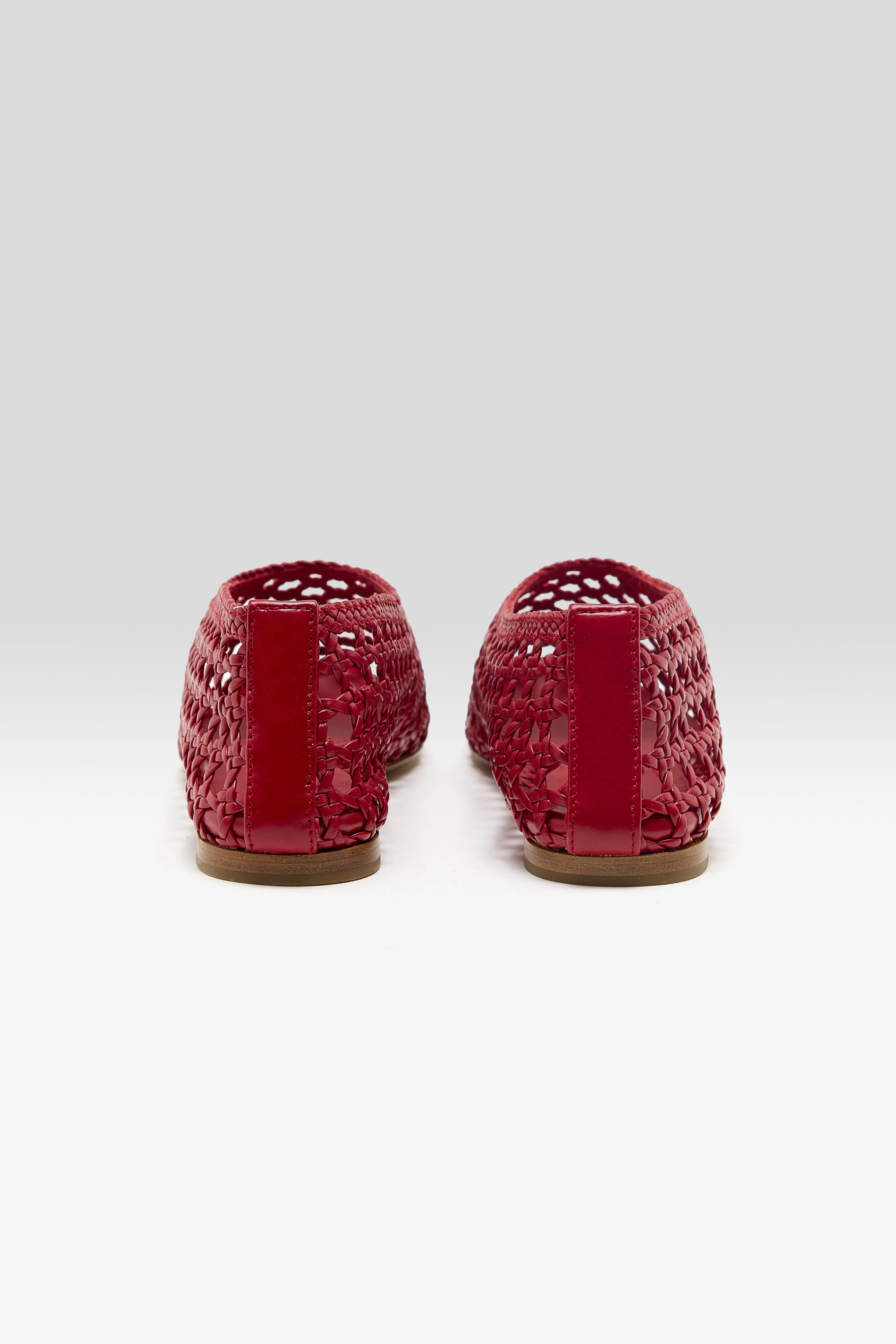 Ava Ballet Flats  (261 / W / RED) - Image 6