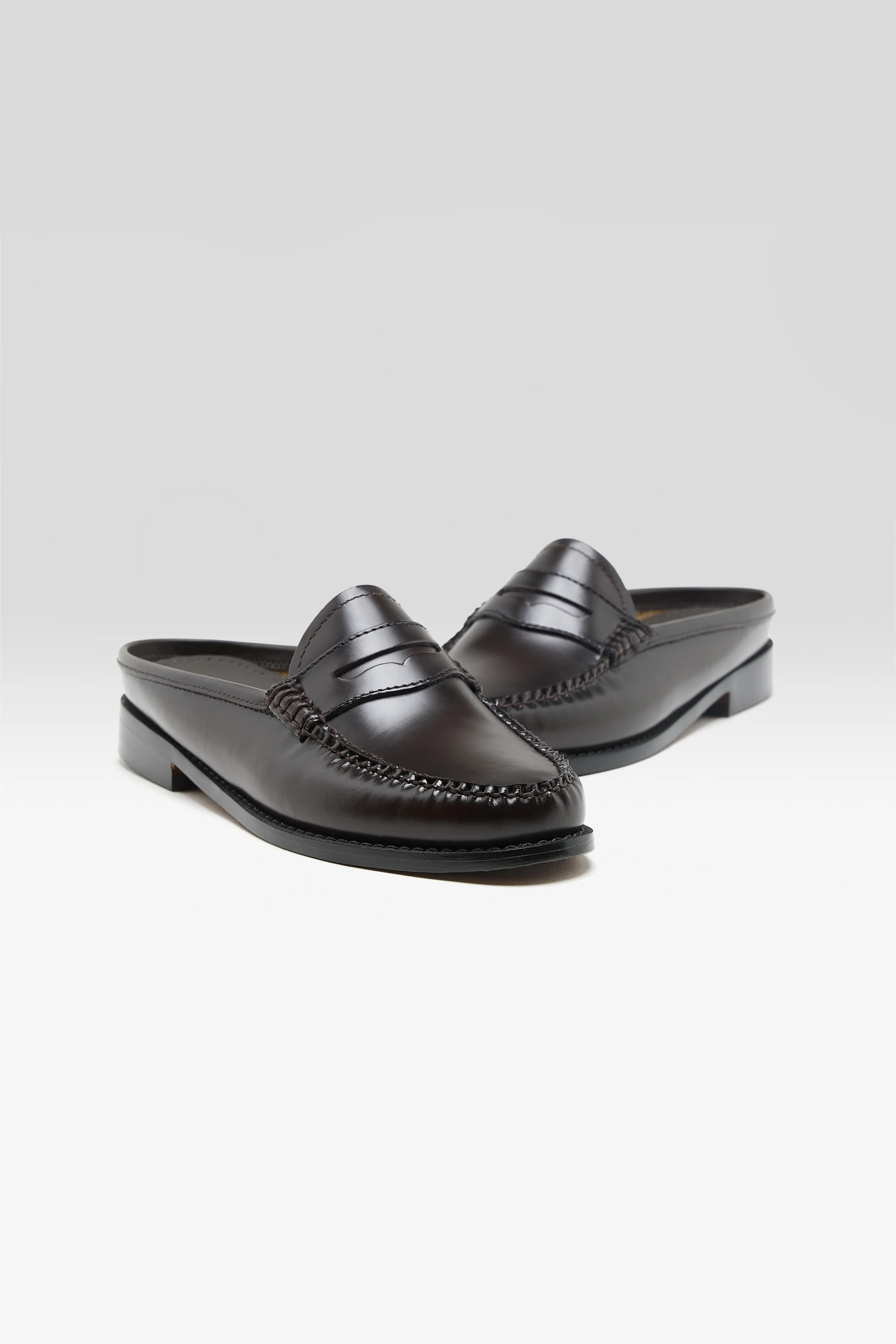 Weejuns Penny Slides for Women  (261 / W / CHOCOLATE) - Image 3