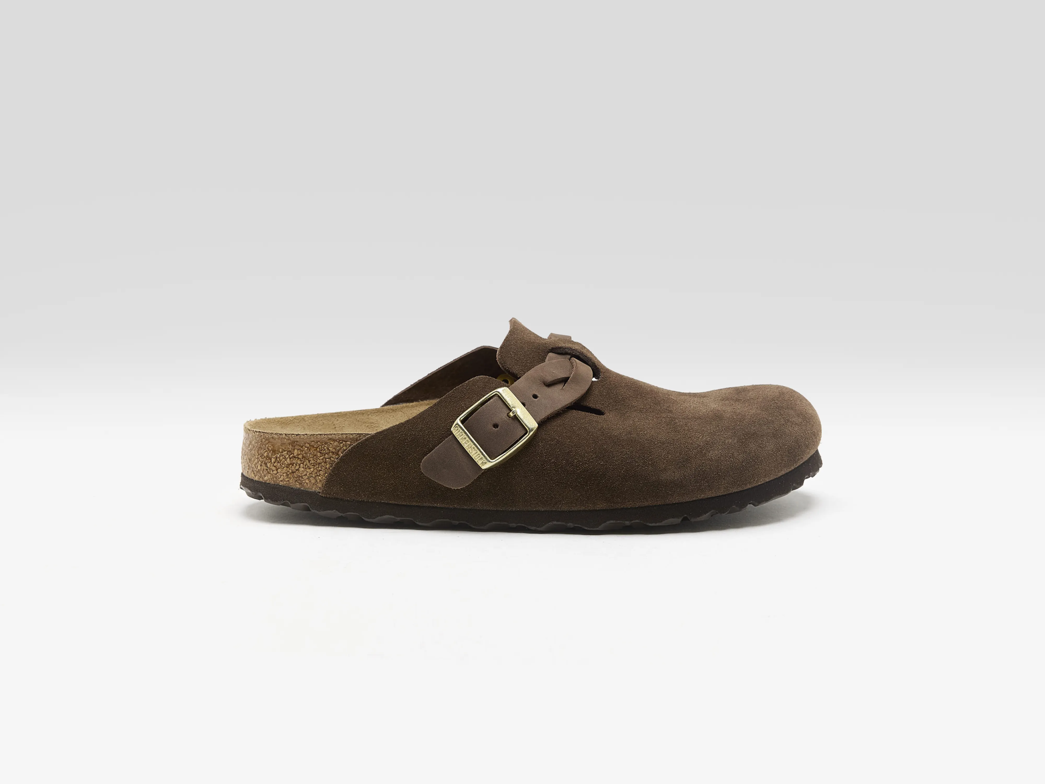 Boston Braided Suede for Women (261 / W / DARK BROWN)