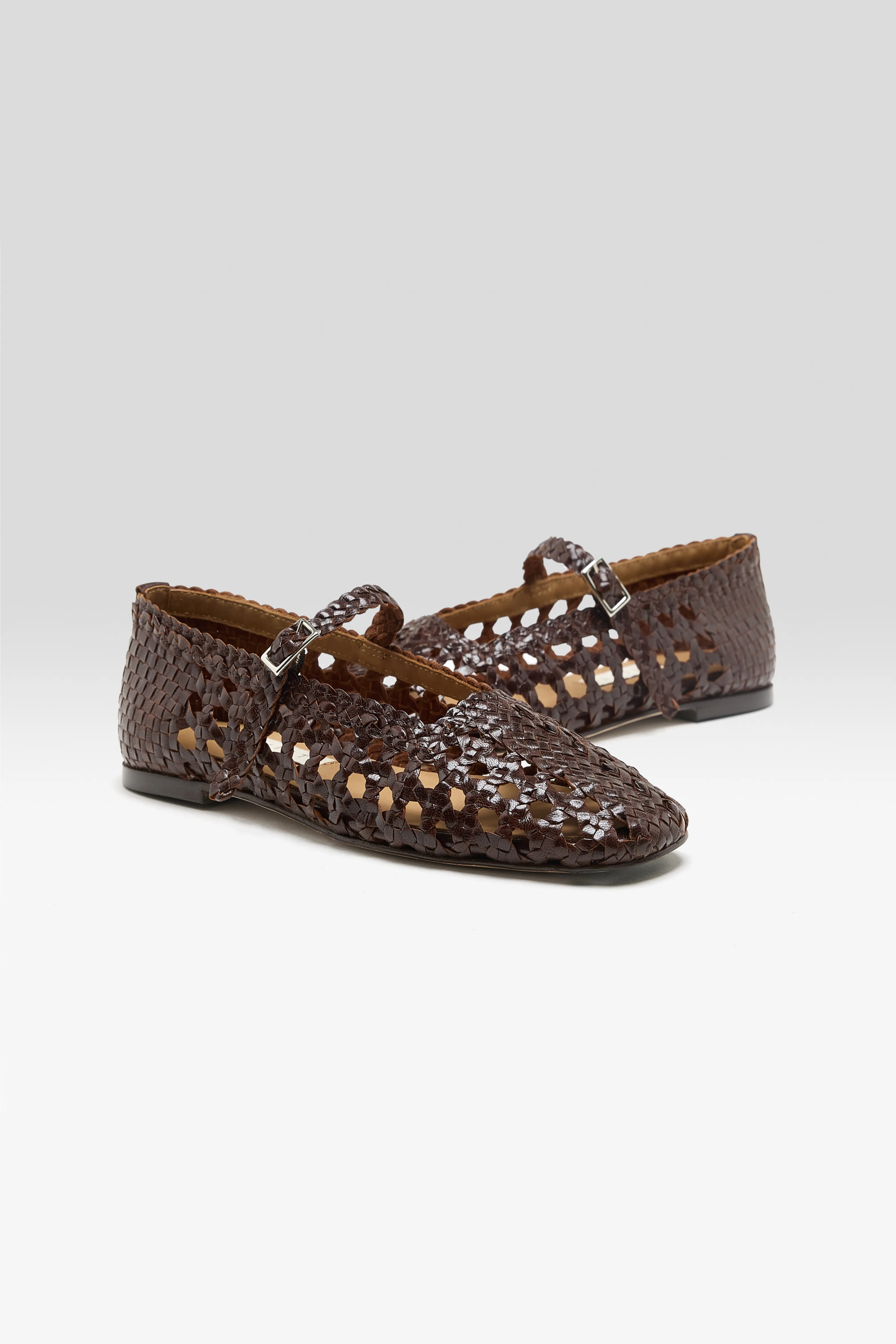 Yeida Ballerinas  (261 / W / BROWN) - Image 3