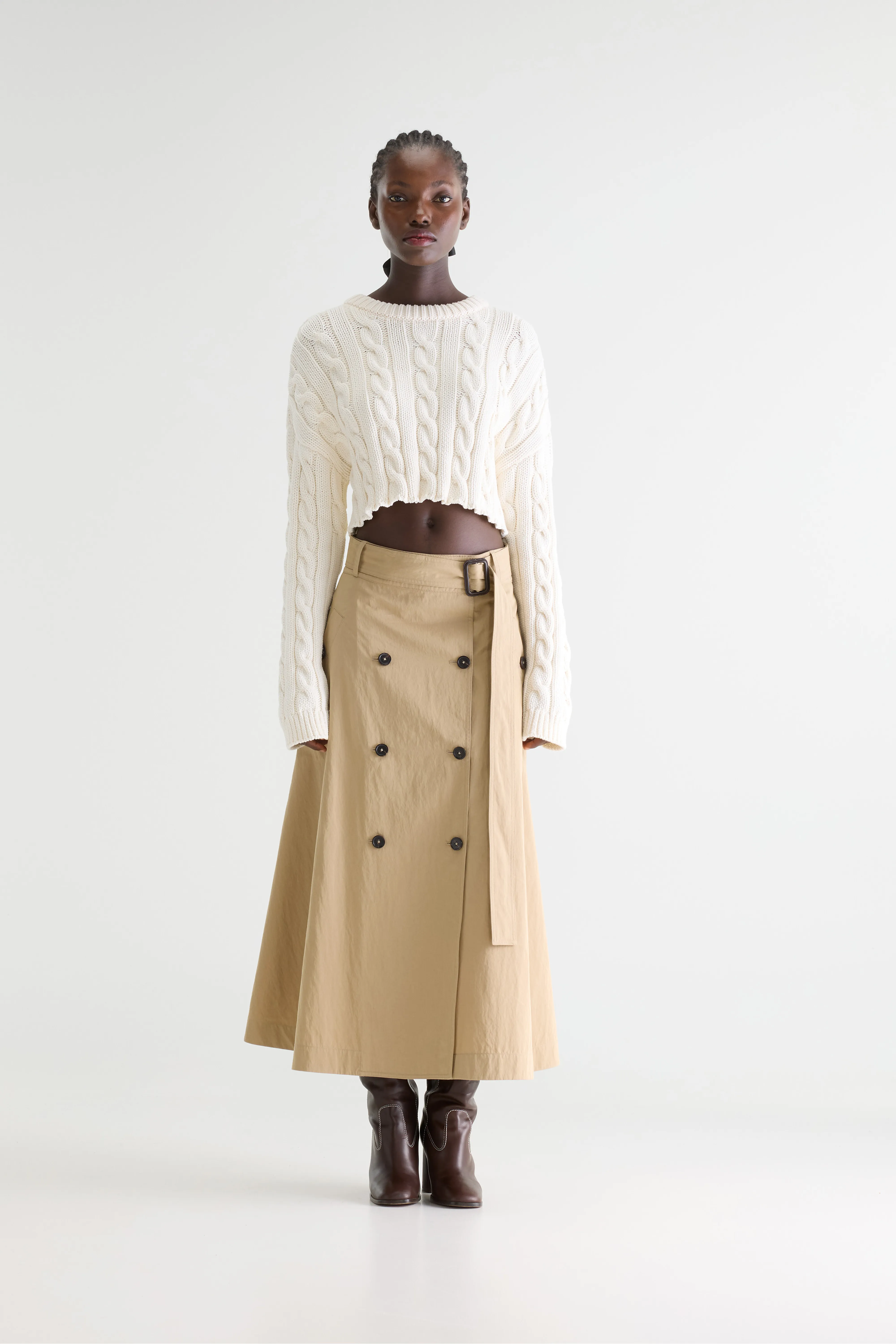 Hettie midi skirts (261 / W / EARTH) - Image 2