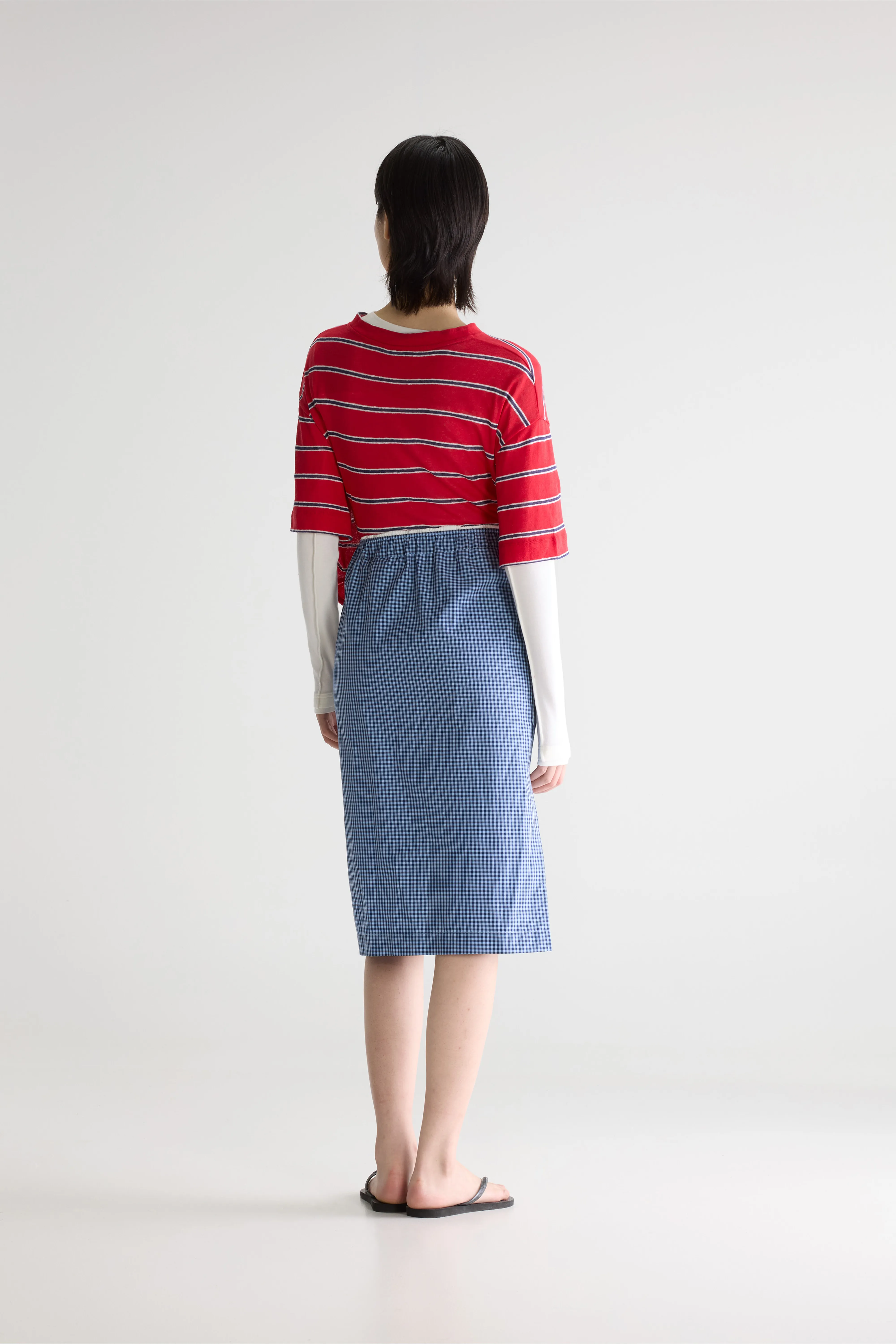 Sarina midi skirt (261 / W / CHECK A) - Image 3