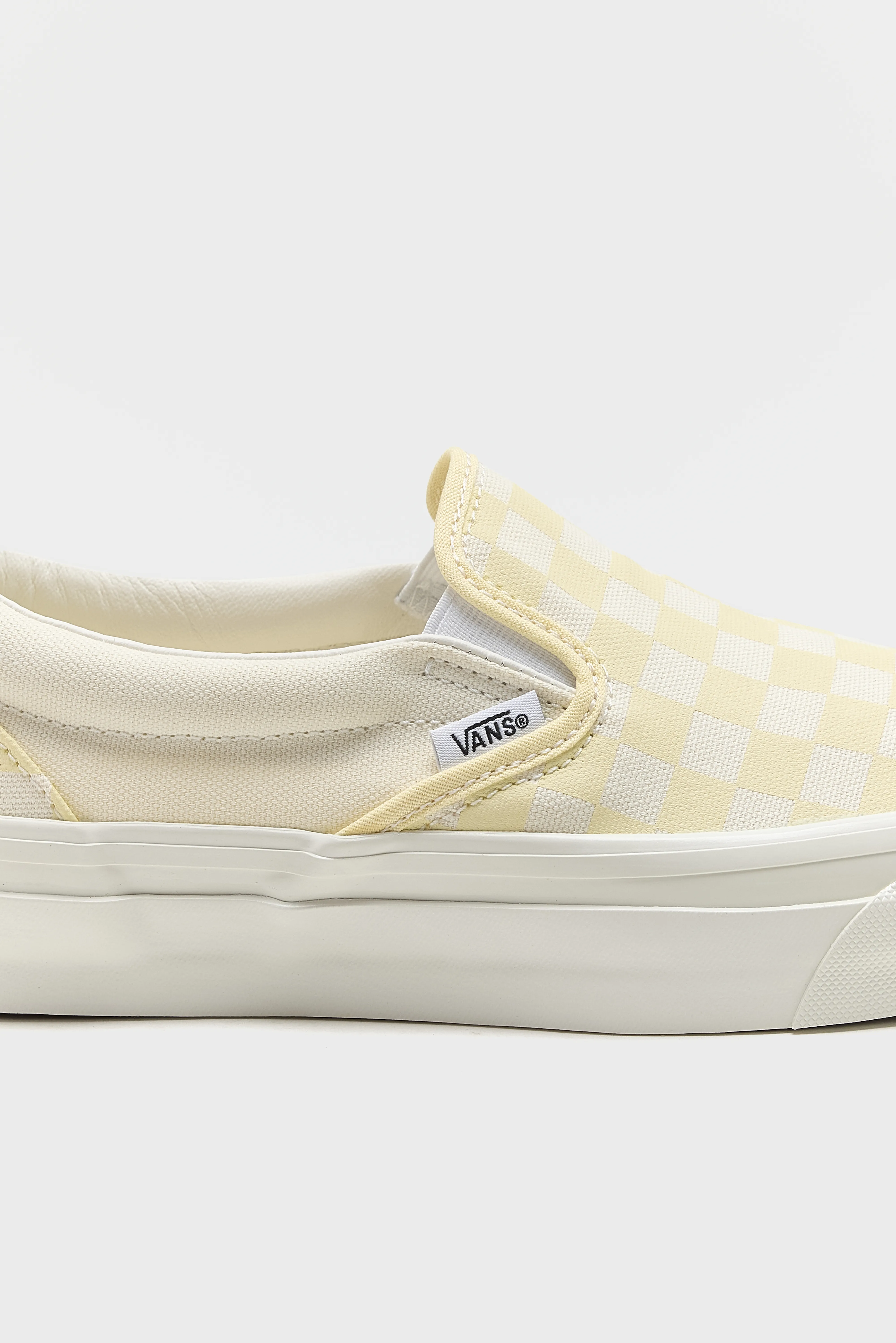 Classic Slip-On Checkerboard Shoes for Women  (261 / W / YELLOW) - Image 5