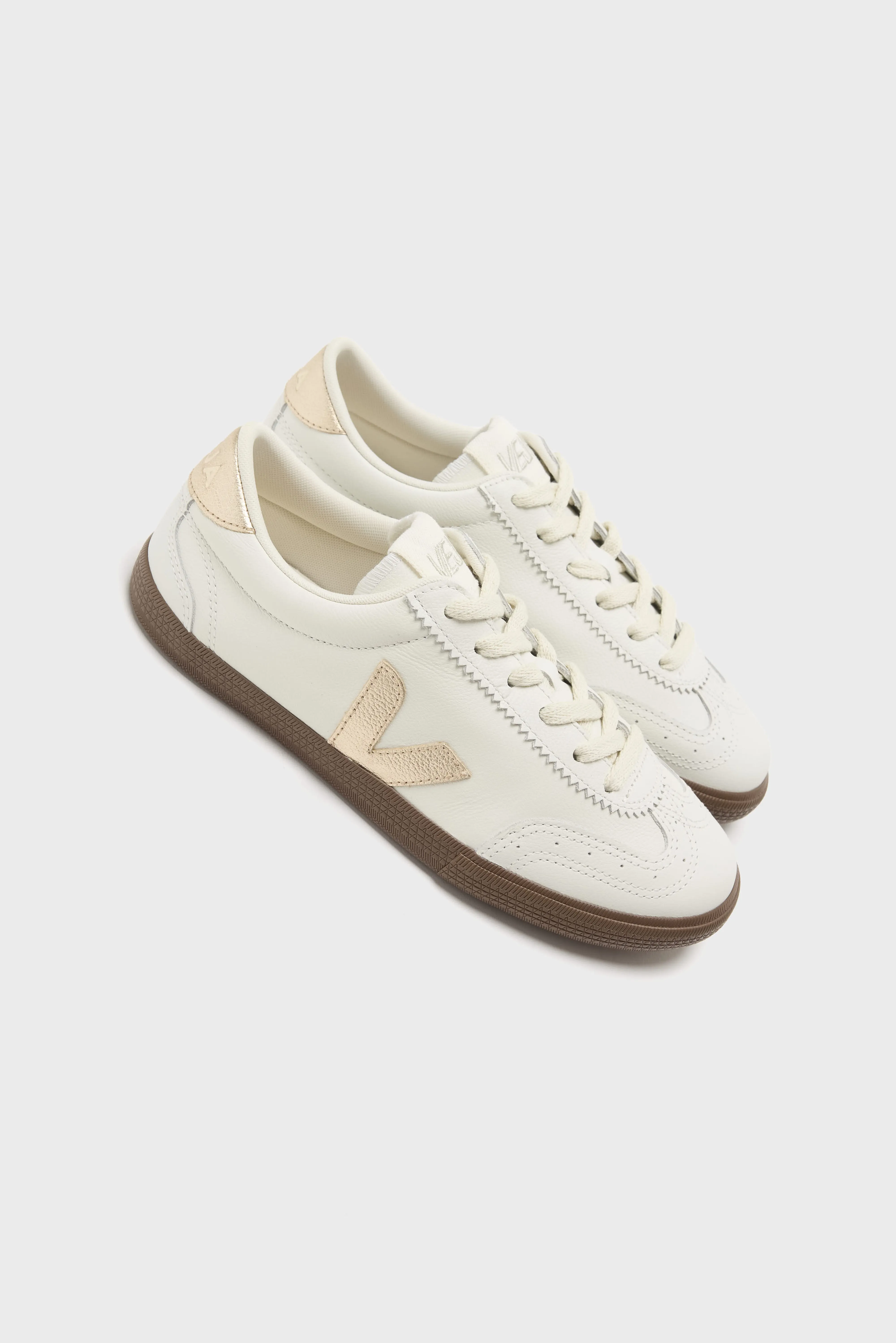 Volley O.T. Leather for Women  (261 / W / WHITE) - Image 7