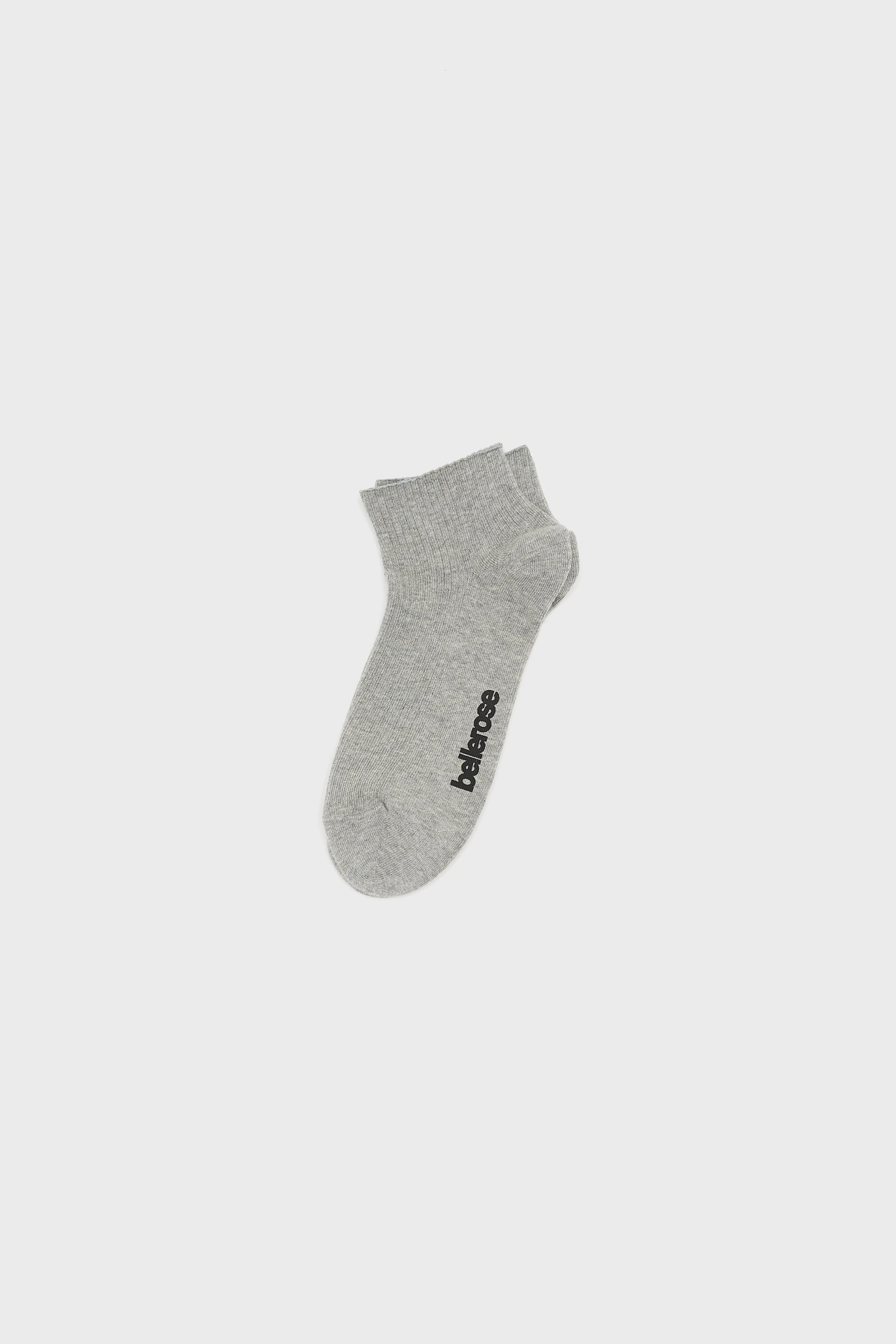 Bonio ankle socks (261 / W / GREY MELANGE) - Image 2