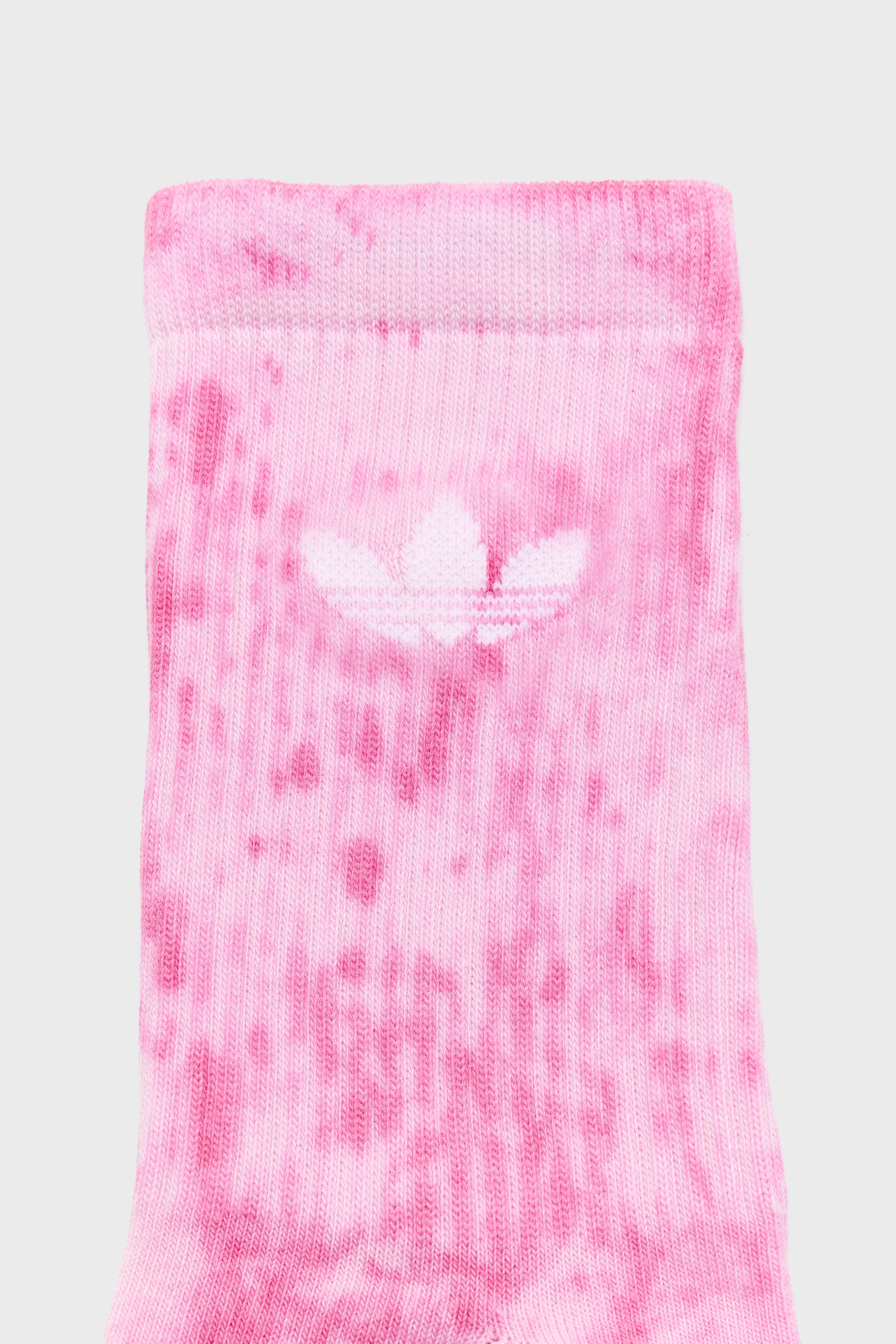 Tye Dye Crew Socks for Women (261 / W / PINK) - Image 4