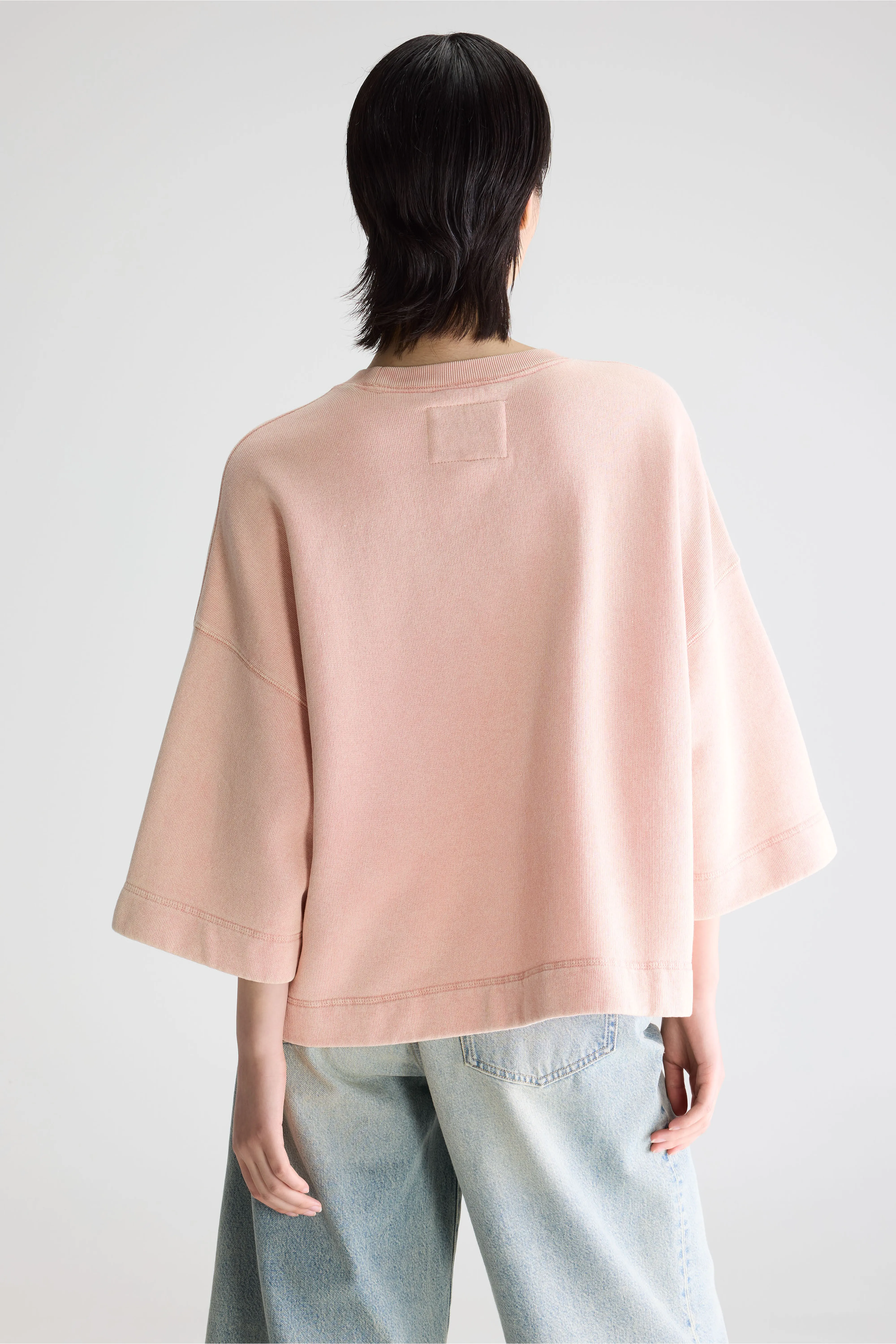 Farlol short-sleeve sweatshirt  (261 / W / ROSETTE) - Image 4