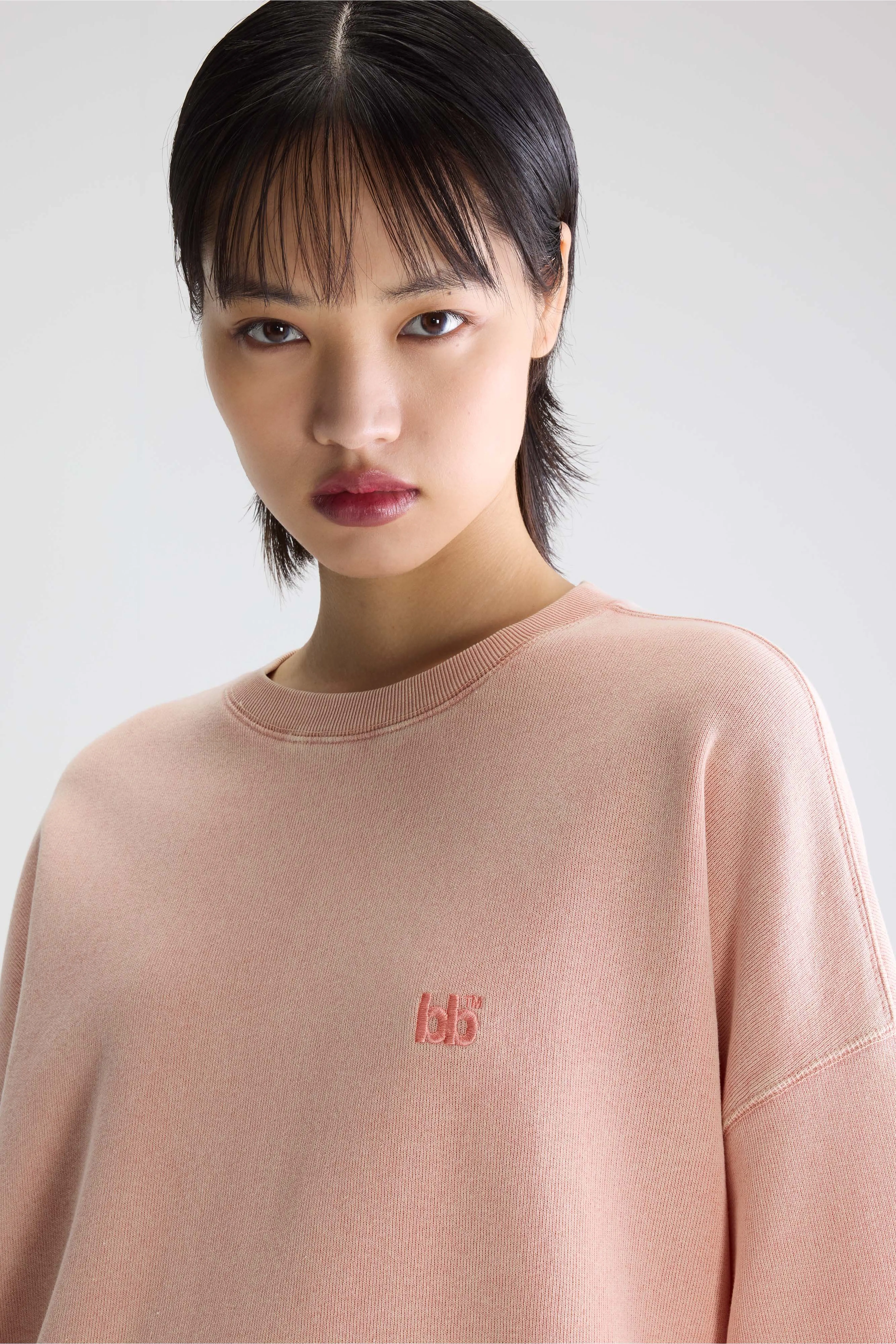 Farlol short-sleeve sweatshirt  (261 / W / ROSETTE) - Image 5