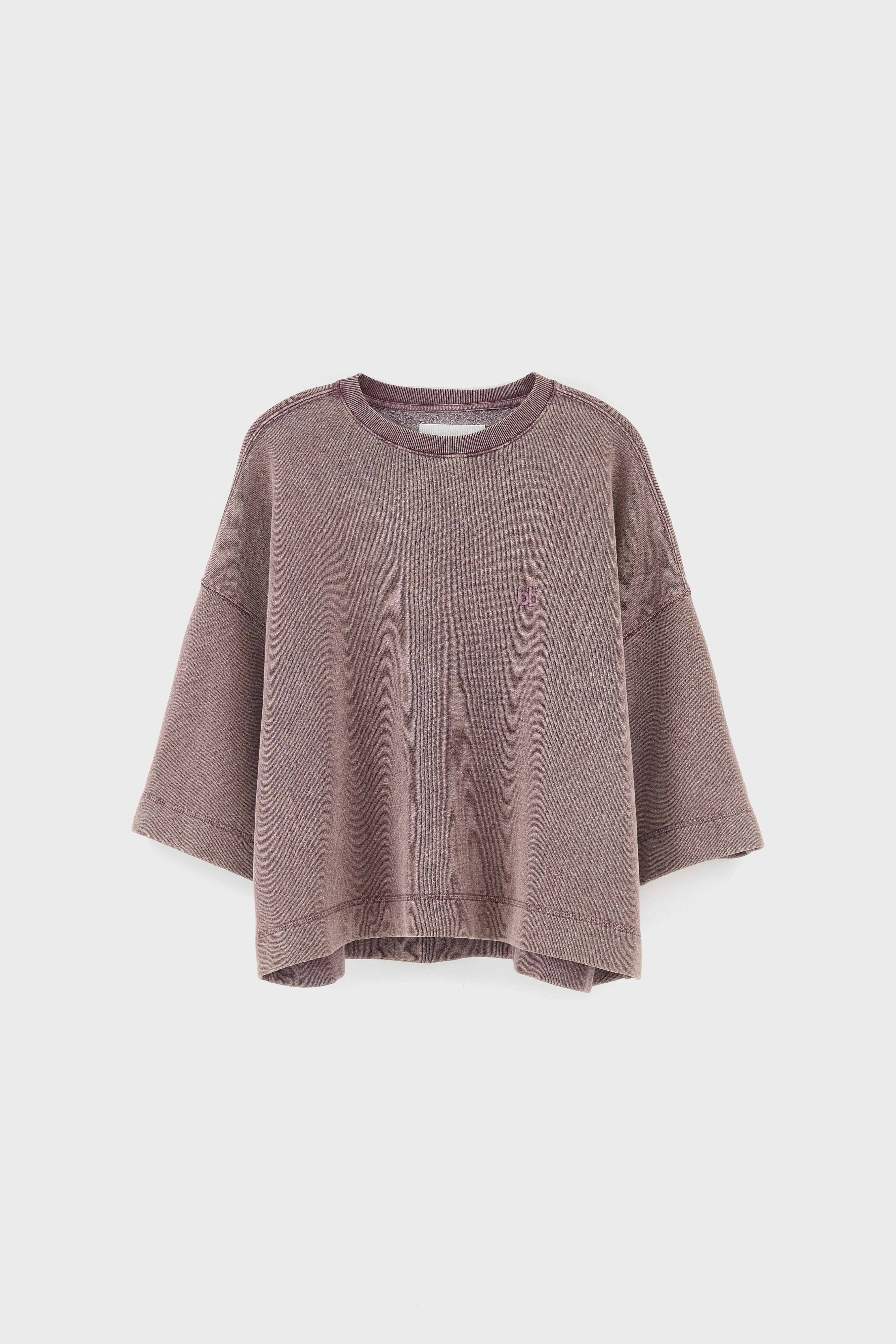 Farlol short-sleeve sweatshirt  (261 / W / WINE) - Image 7
