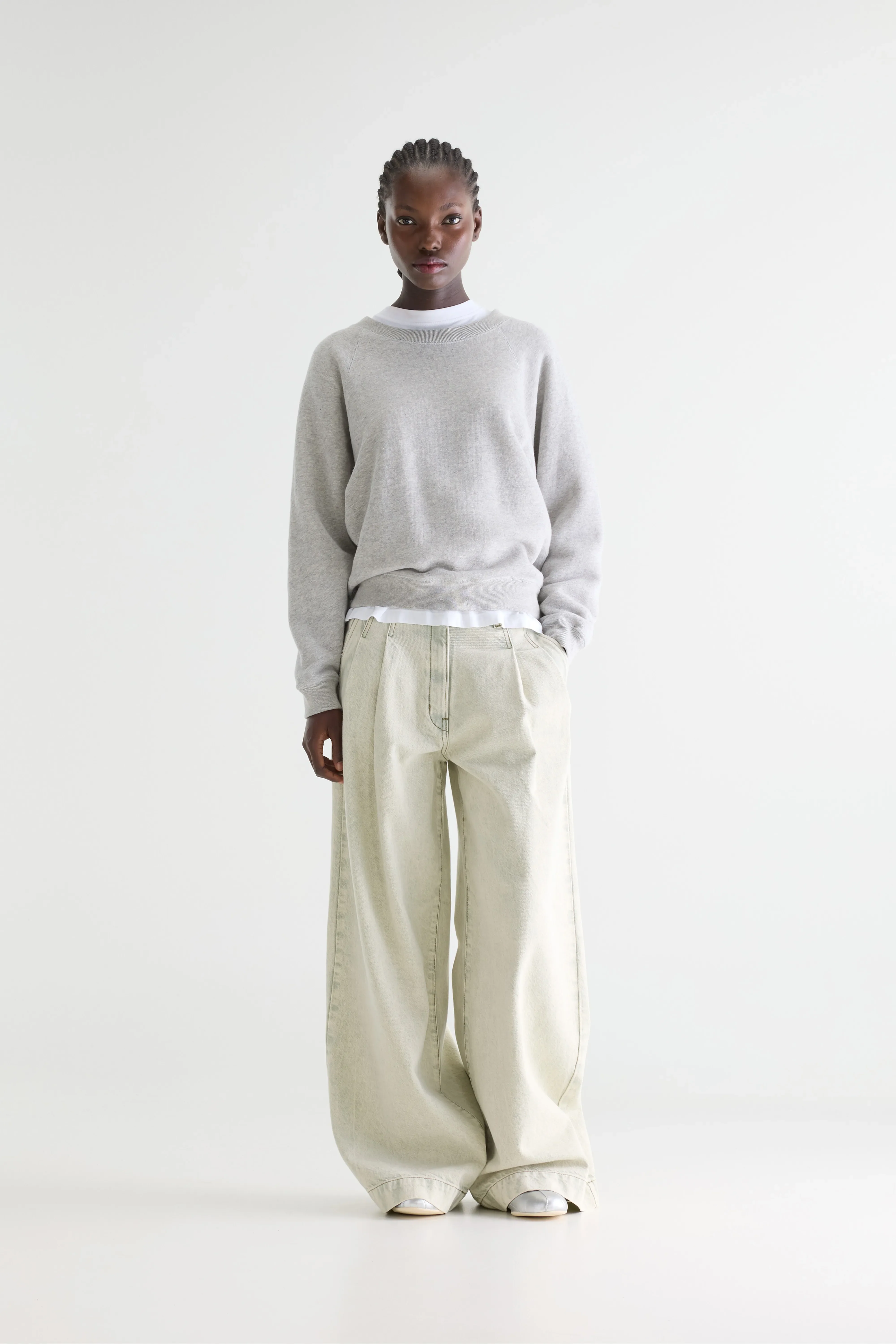 Fella relaxed grey sweatshirt (252 / W / H. GREY) - Image 3
