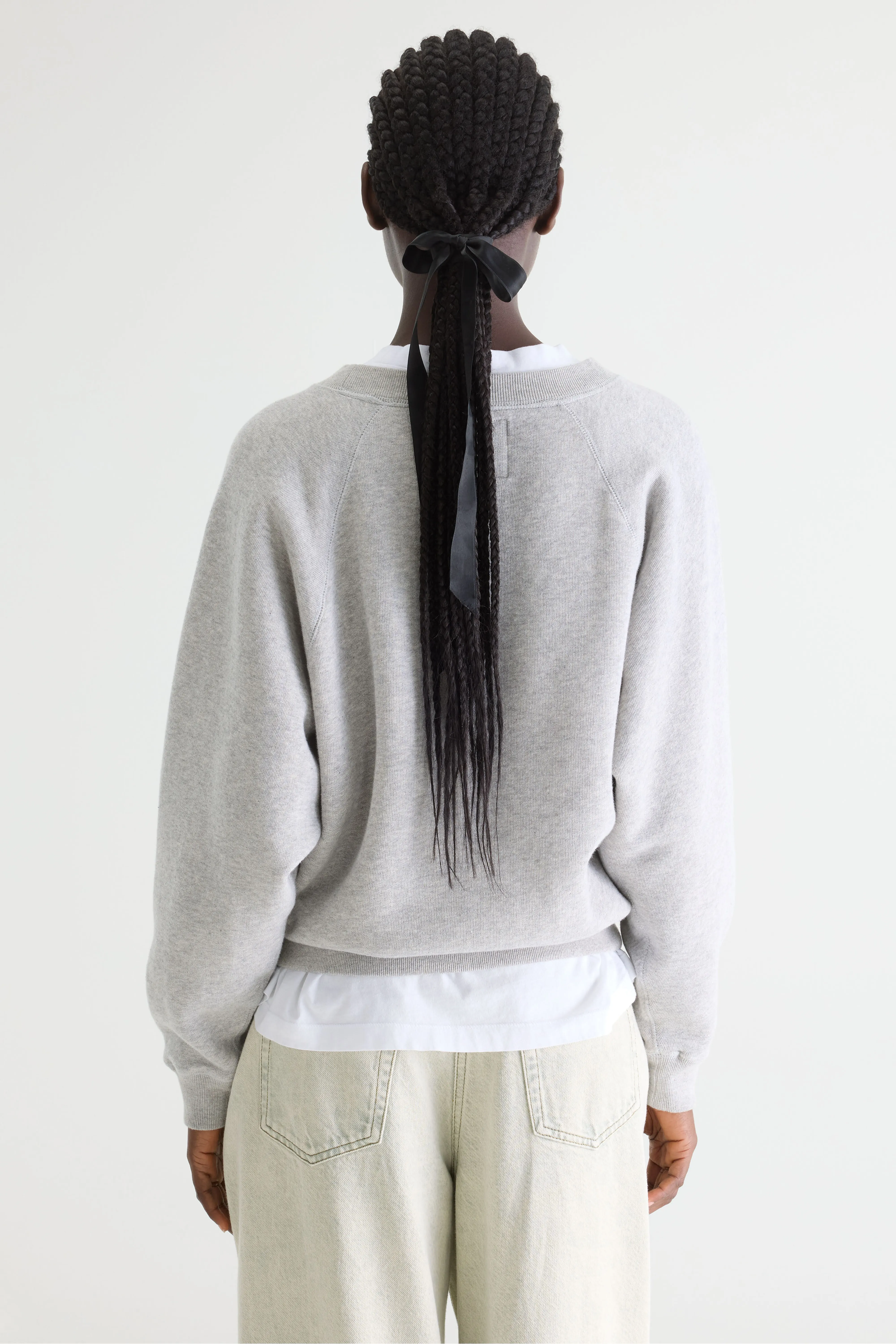 Fella relaxed grey sweatshirt (252 / W / H. GREY) - Image 4