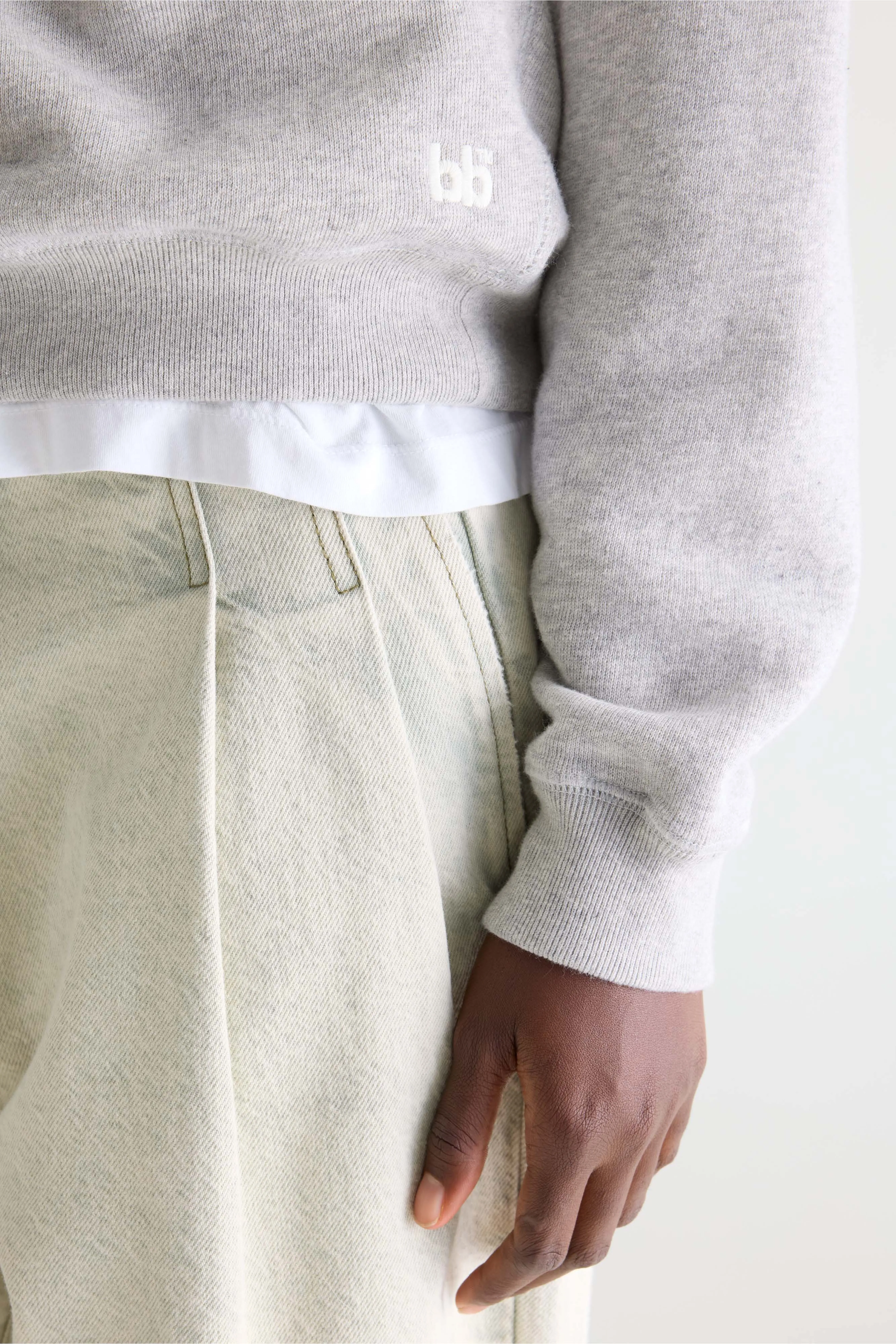 Fella relaxed grey sweatshirt (252 / W / H. GREY) - Image 6