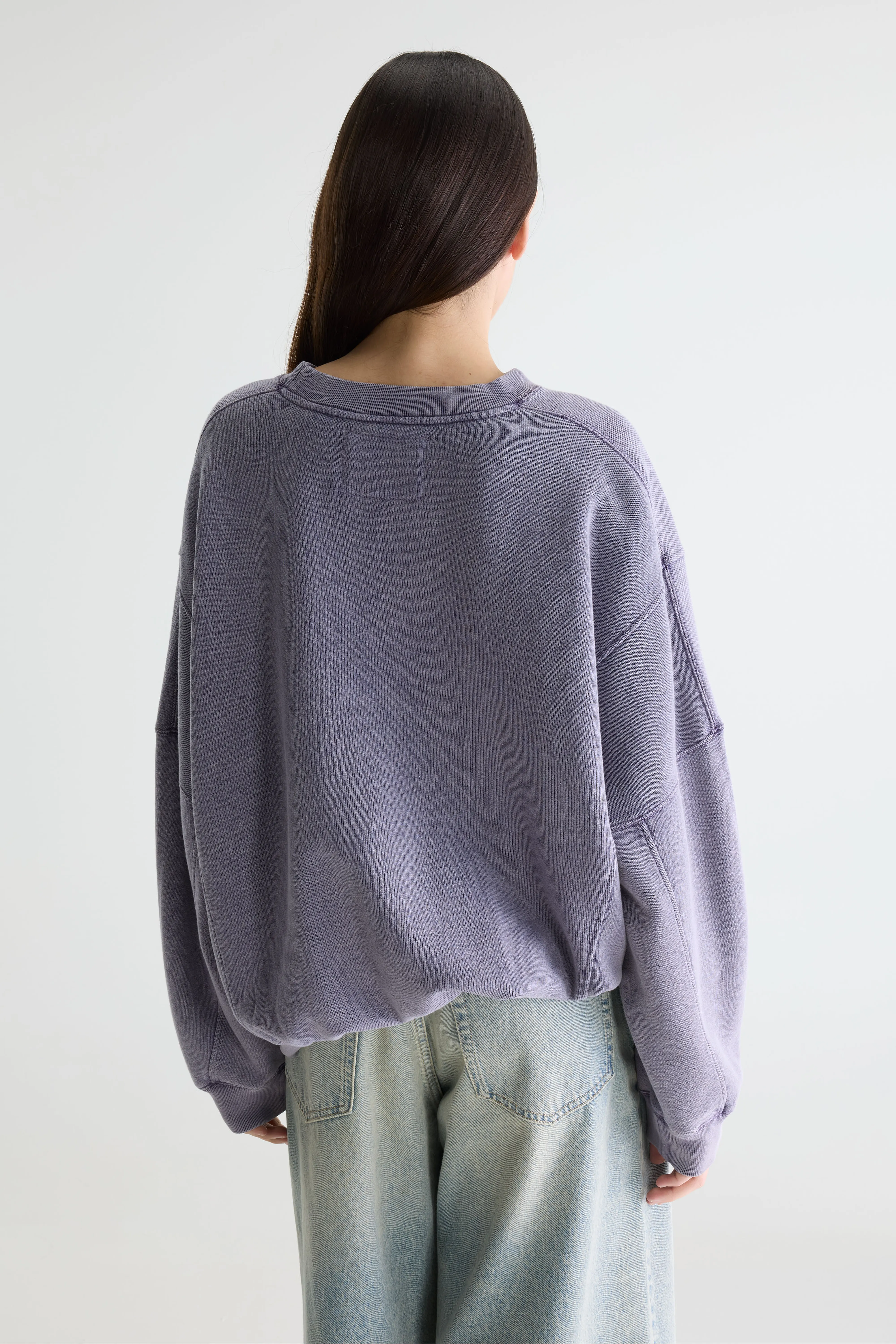 Flips crewneck sweatshirt (261 / W / GRAPE) - Image 4