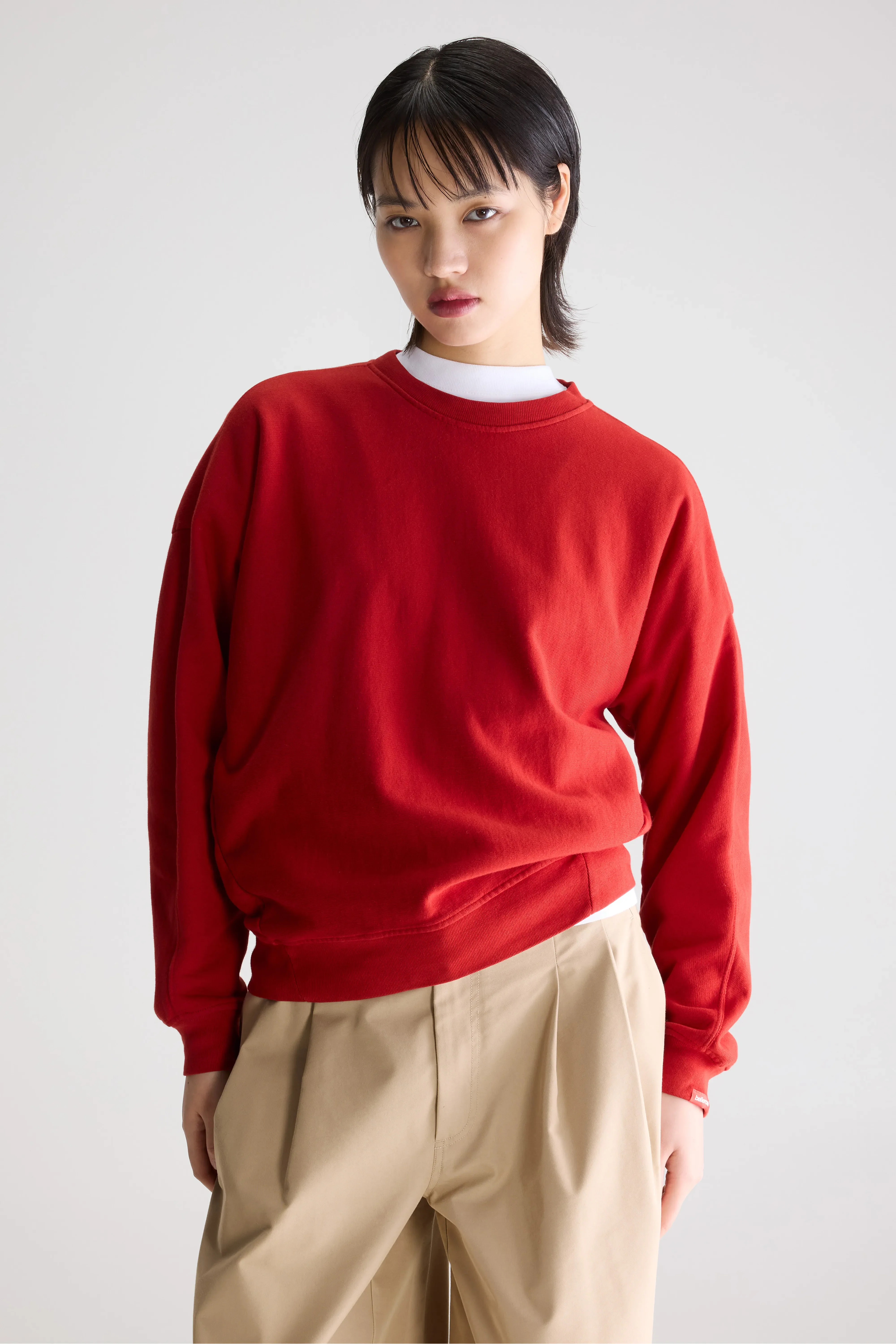 Fuego cotton sweatshirt (261 / W / ECARLATE) - Image 2