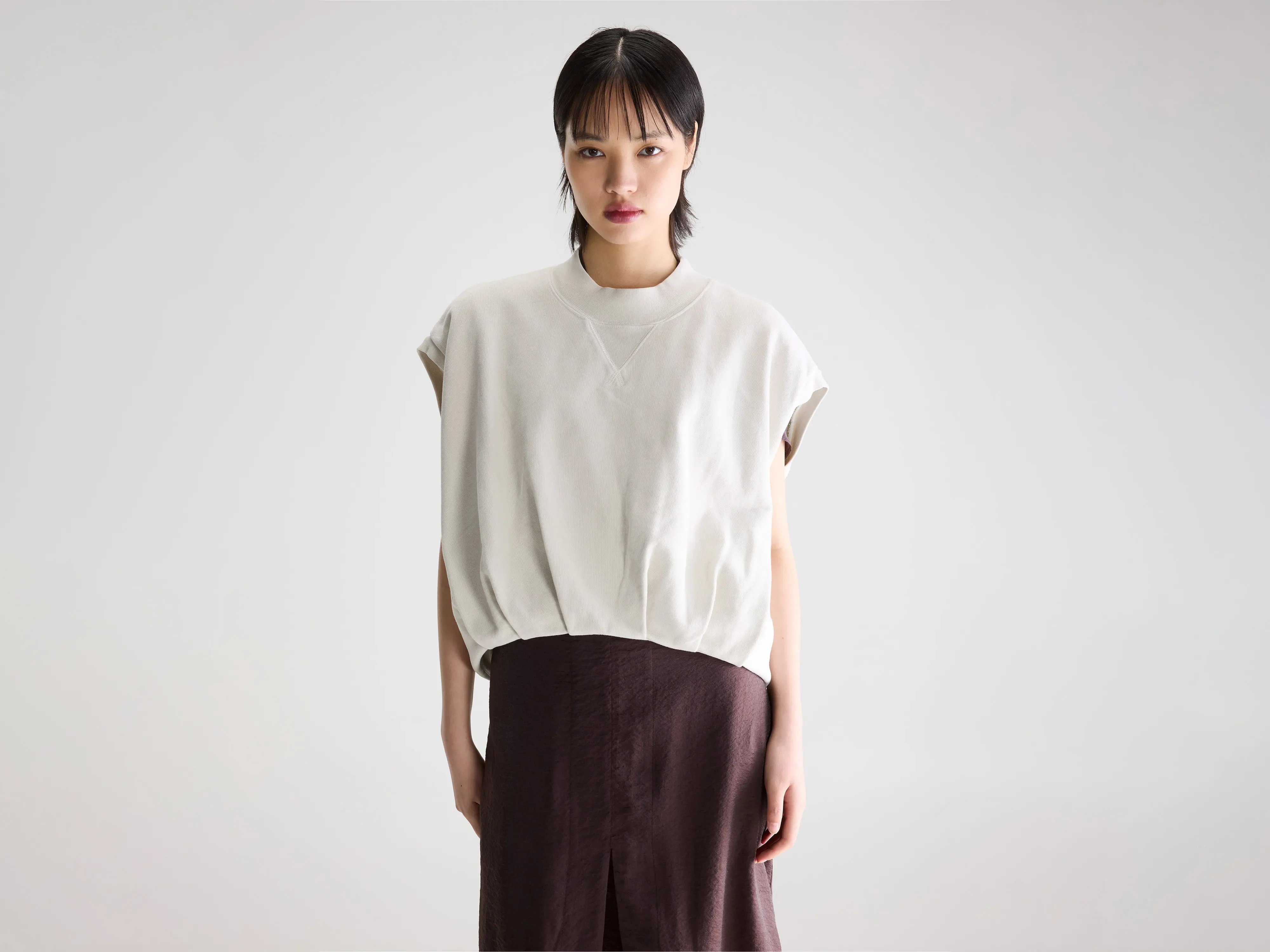Fytom sleeveless sweatshirt (261 / W / LOTUS)