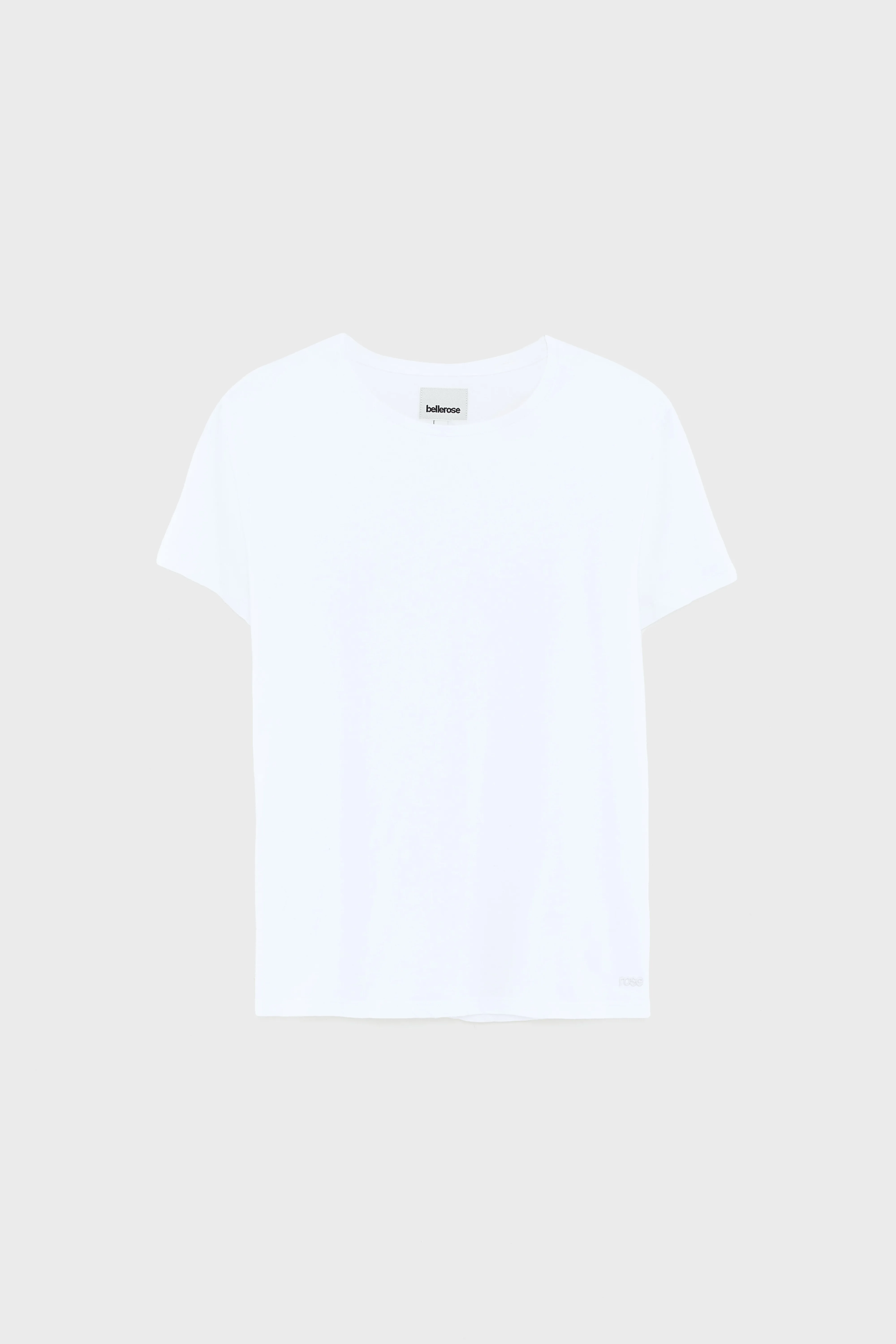 Covi short-sleeve white t-shirt (252 / W / WHITE) - Image 7