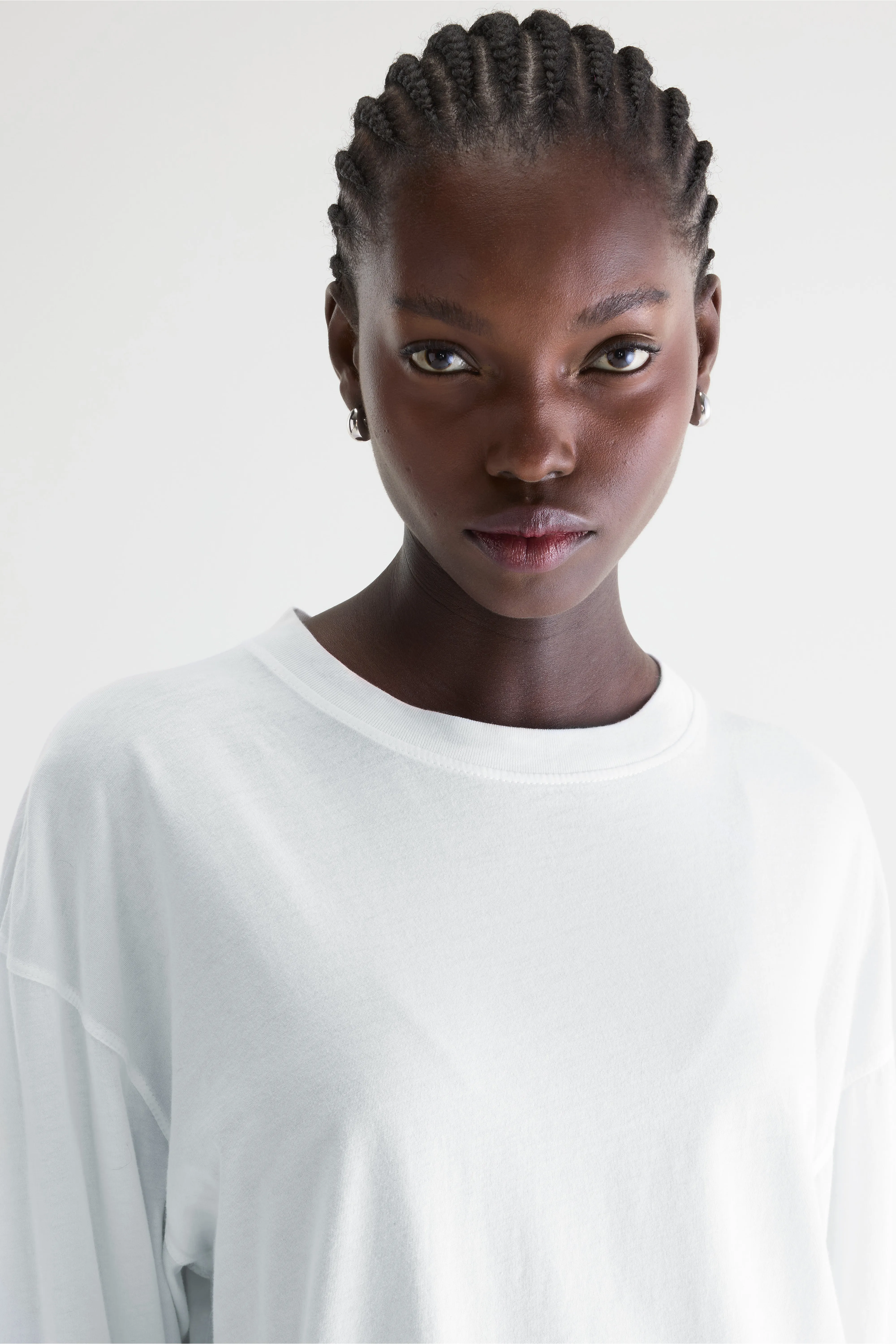Fandy long sleeve t-shirt (261 / W / WHITE) - Image 5