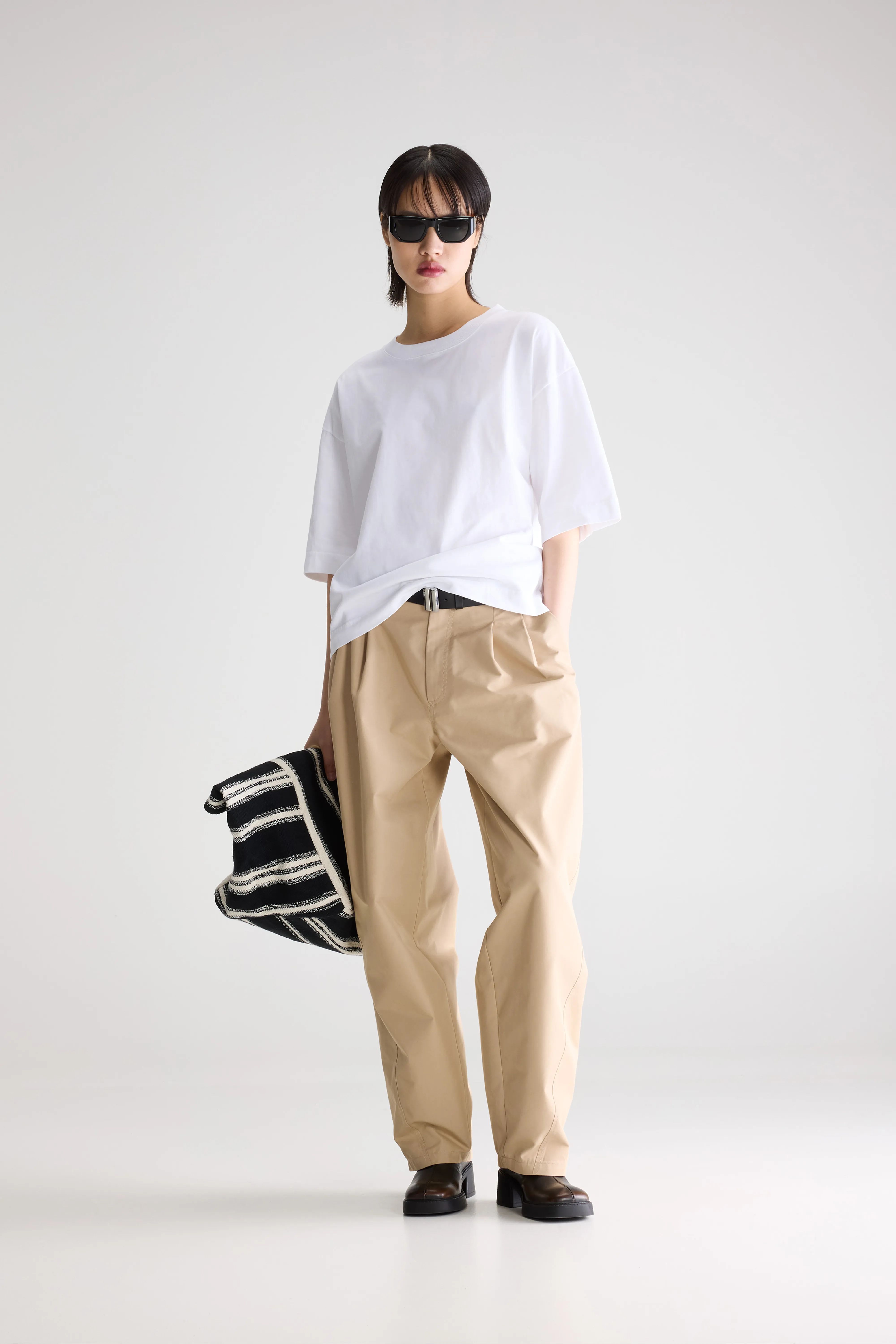 Fiore short sleeve t-shirt (261 / W / WHITE) - Image 3
