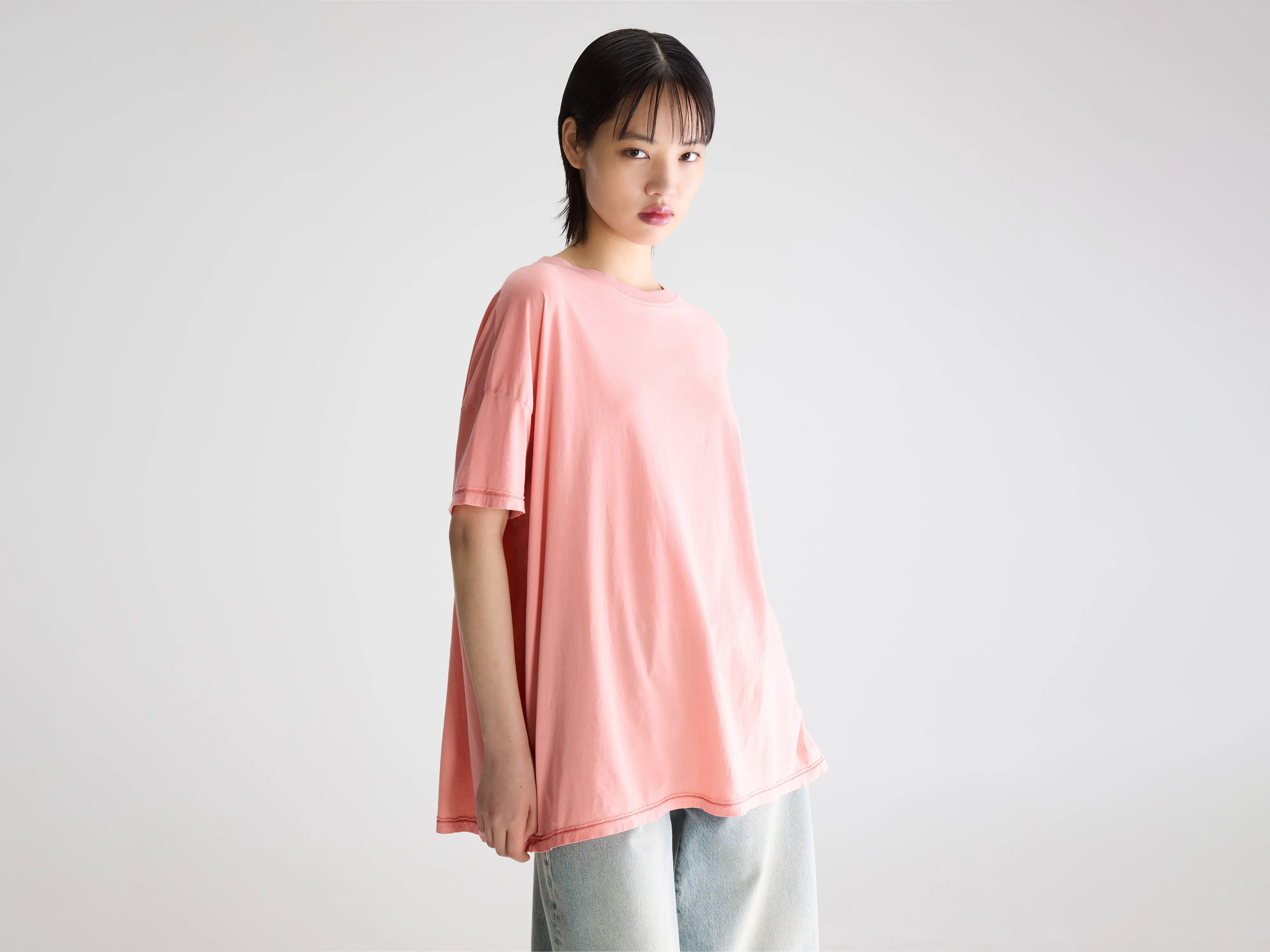 Fobell short-sleeve t-shirt (261 / W / AZALEE)