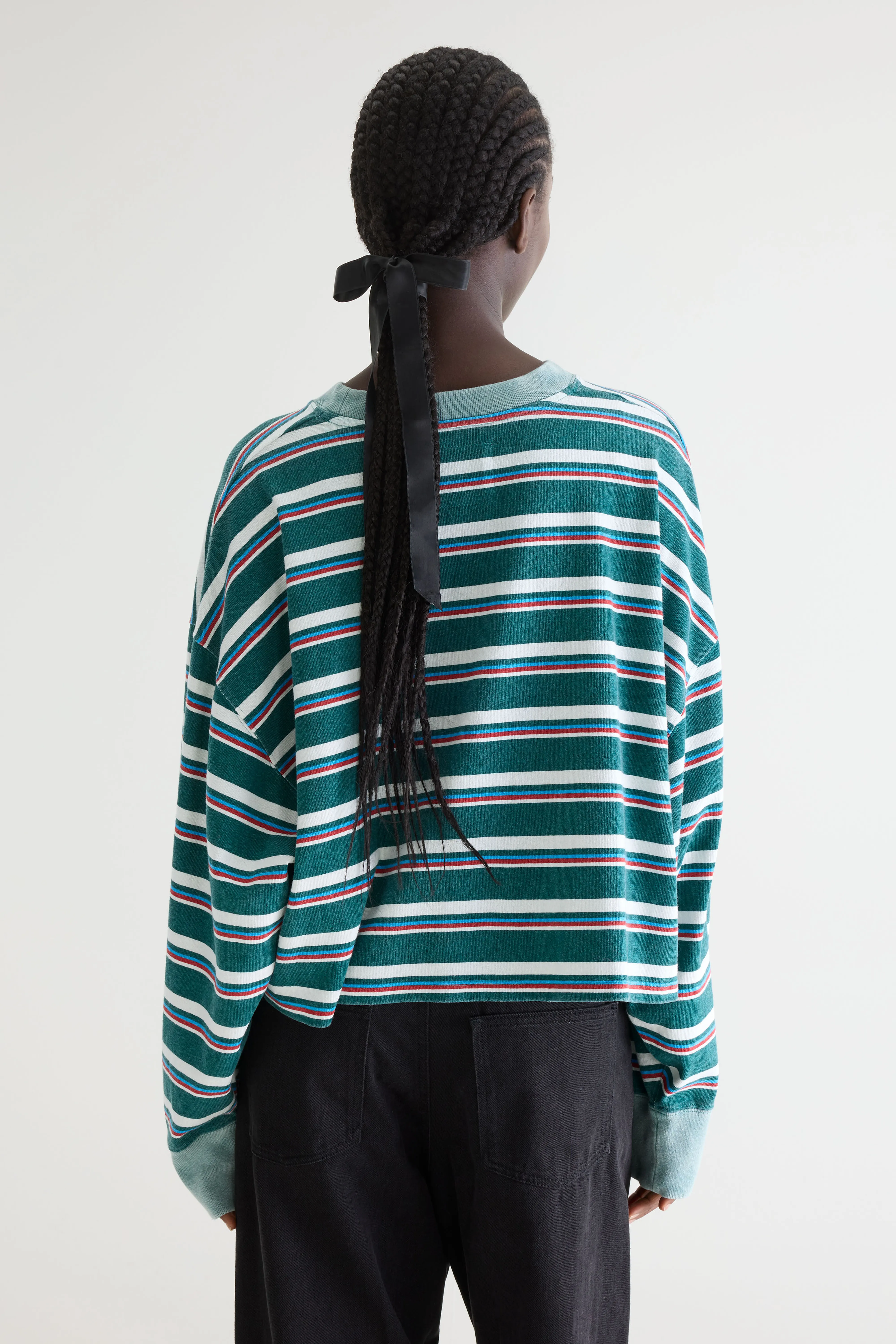 Franto long-sleeve t-shirt (261 / W / STRIPE B) - Image 4