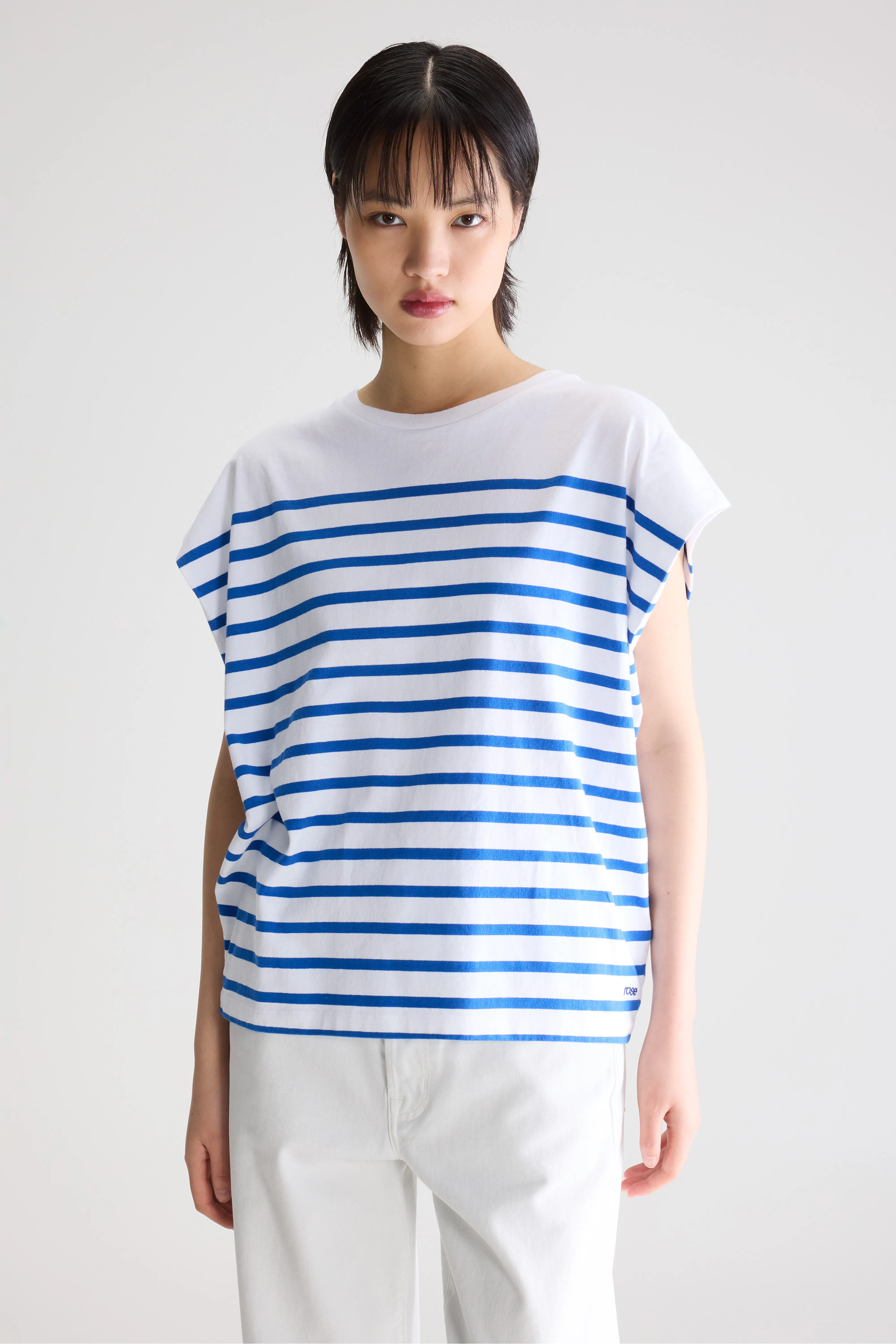Vice sleeveless t-shirt (261 / W / STRIPE A) - Image 2