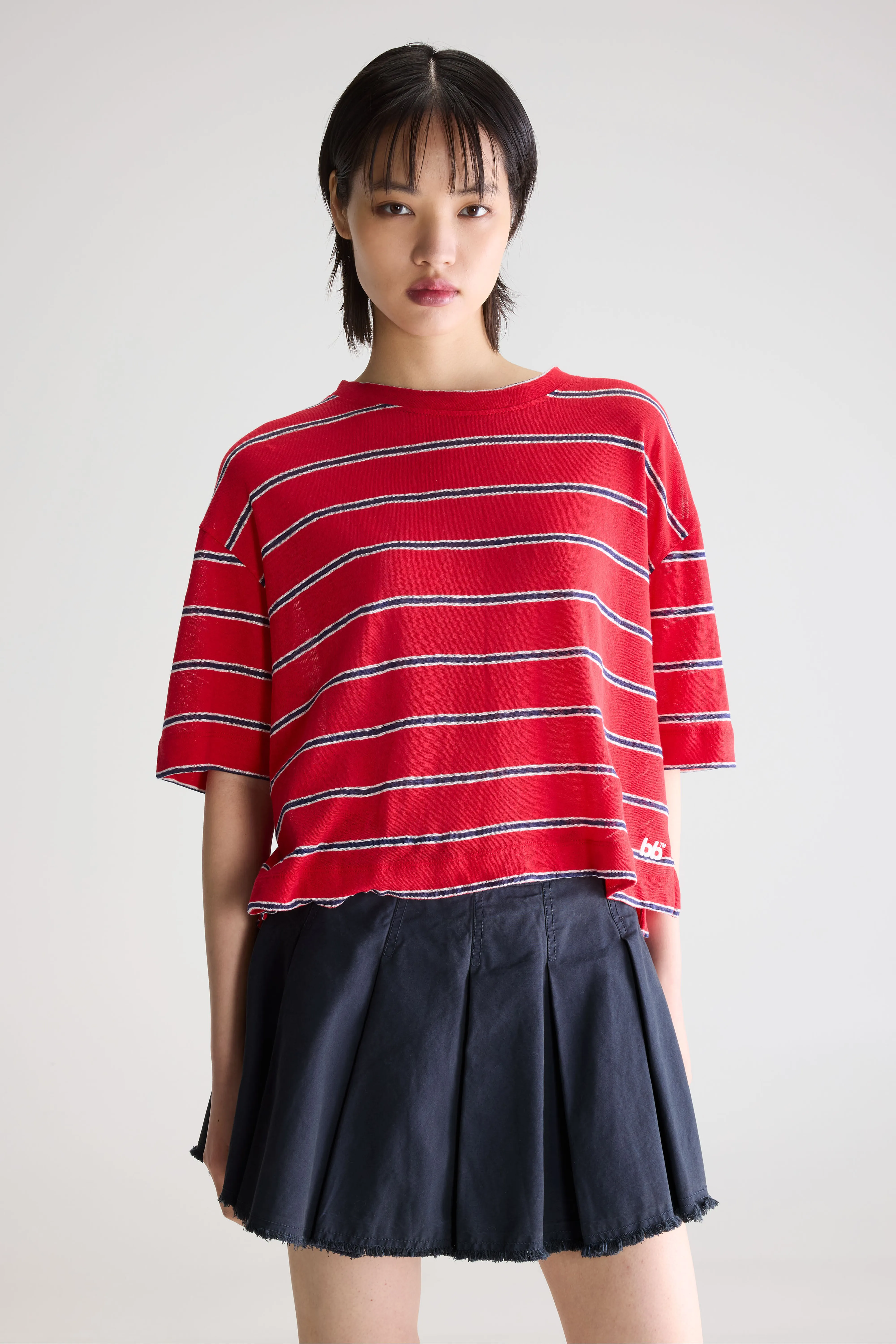 Vydel short-sleeve t-shirt (261 / W / STRIPE A) - Image 2